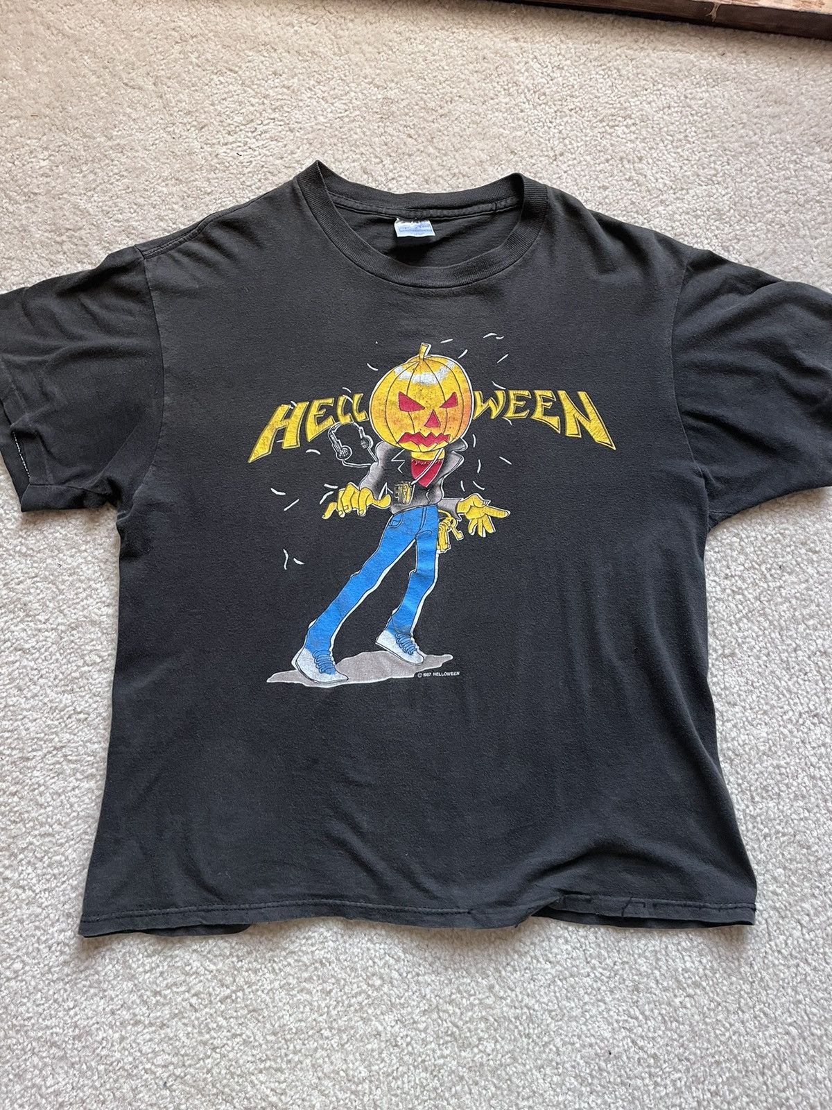 HELLOWEEN 1987 VINTAGE SEVEN KEYS TOUR
