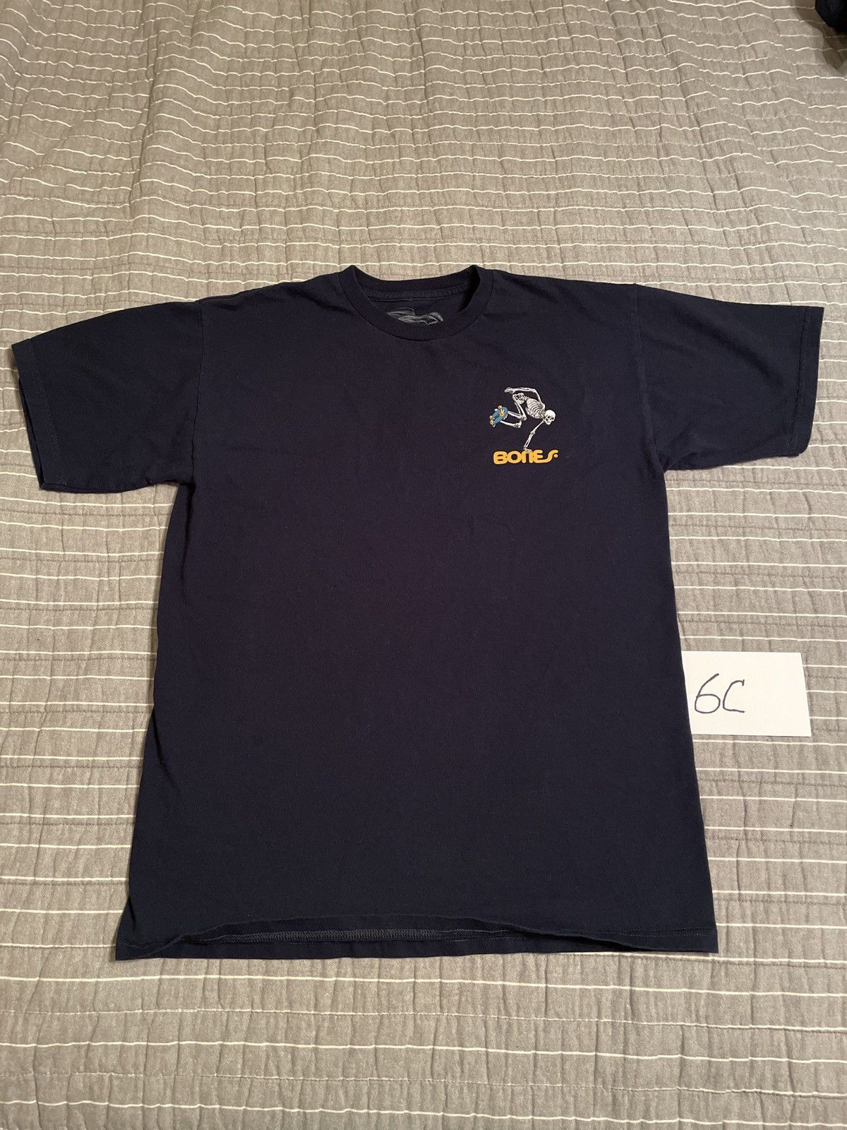 Powell Peralta Ls board Skeleton White - T-shirt à manches longues