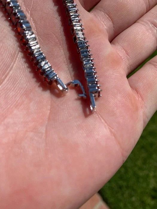 Other Diamond Tennis Ruby Bracelet (Cz VVS1) Size ONE SIZE - 3 Thumbnail