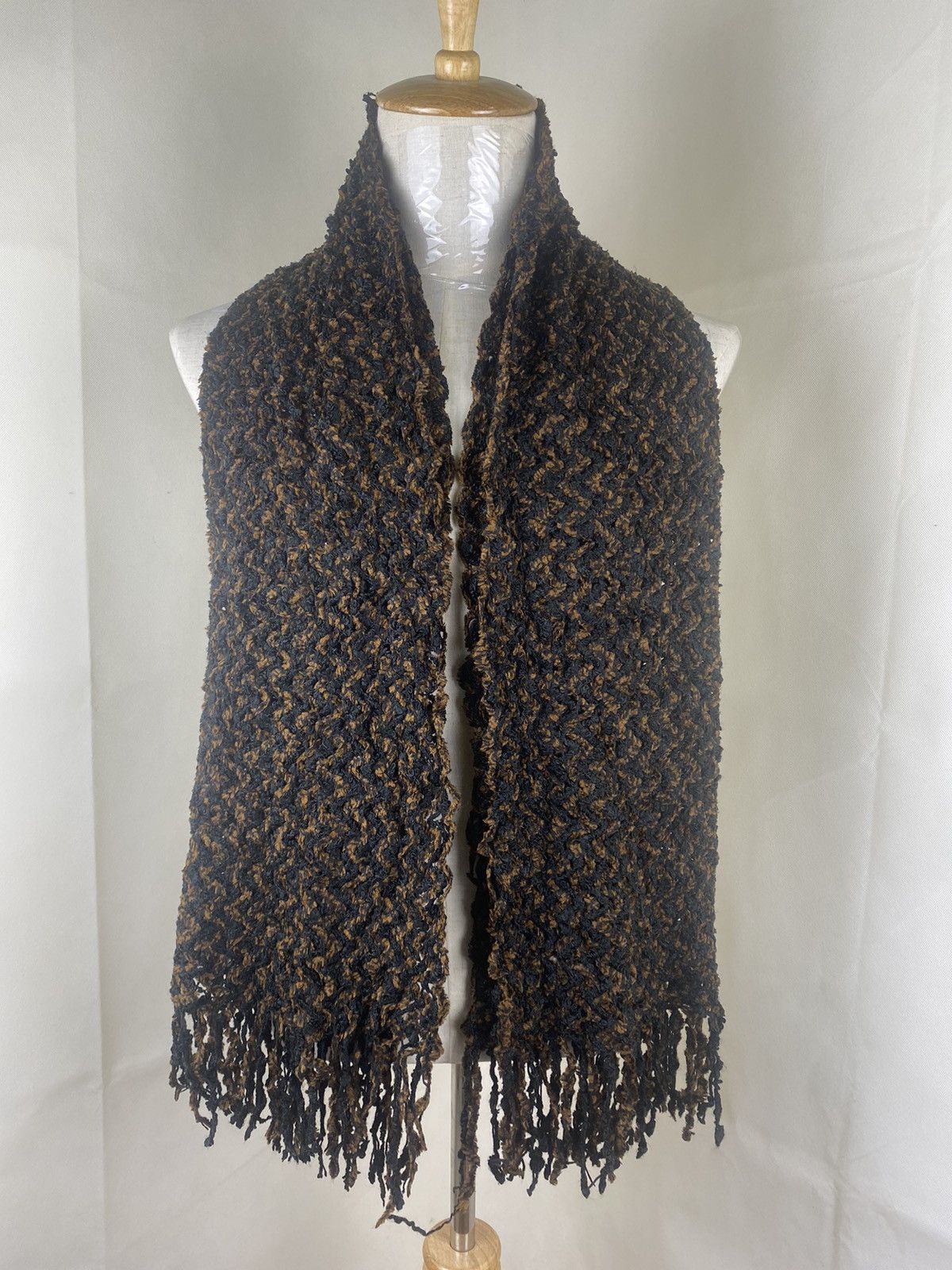 Fendi Fendi Foulard Winter Knit Scarf Muffler Size ONE SIZE - 1 Thumbnail