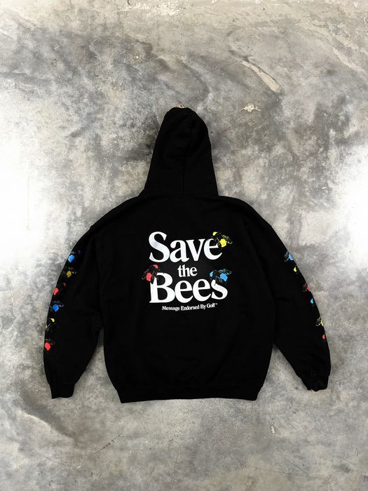 Golf Wang Golf Wang Save The Bees Black Logo Hoodie Sz. XL | Grailed