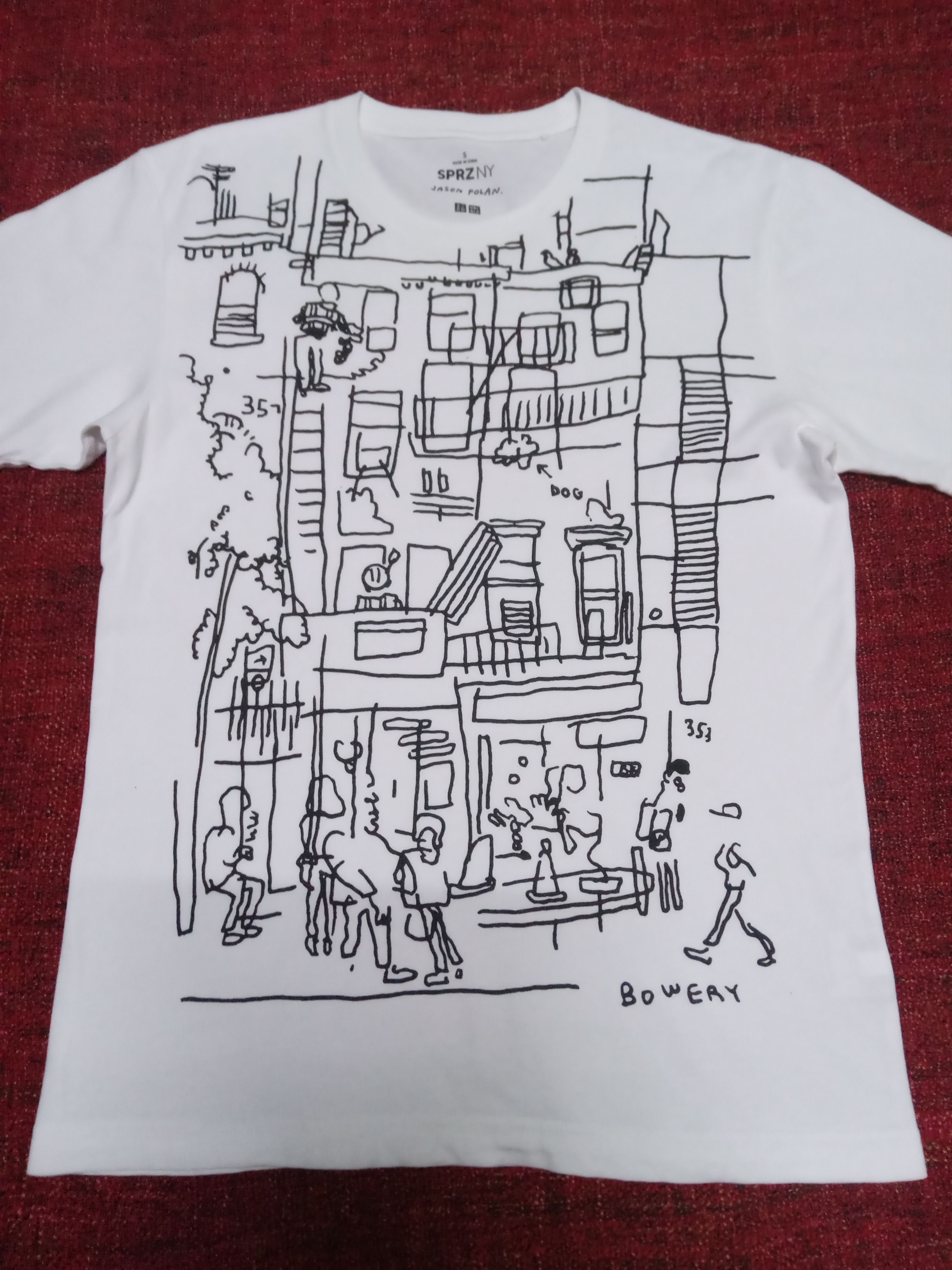 Japanese Brand × MoMA Rare Jason Polan art Tee Moma Basquiat K.haring Size US S / EU 44-46 / 1 - 2 Thumbnail