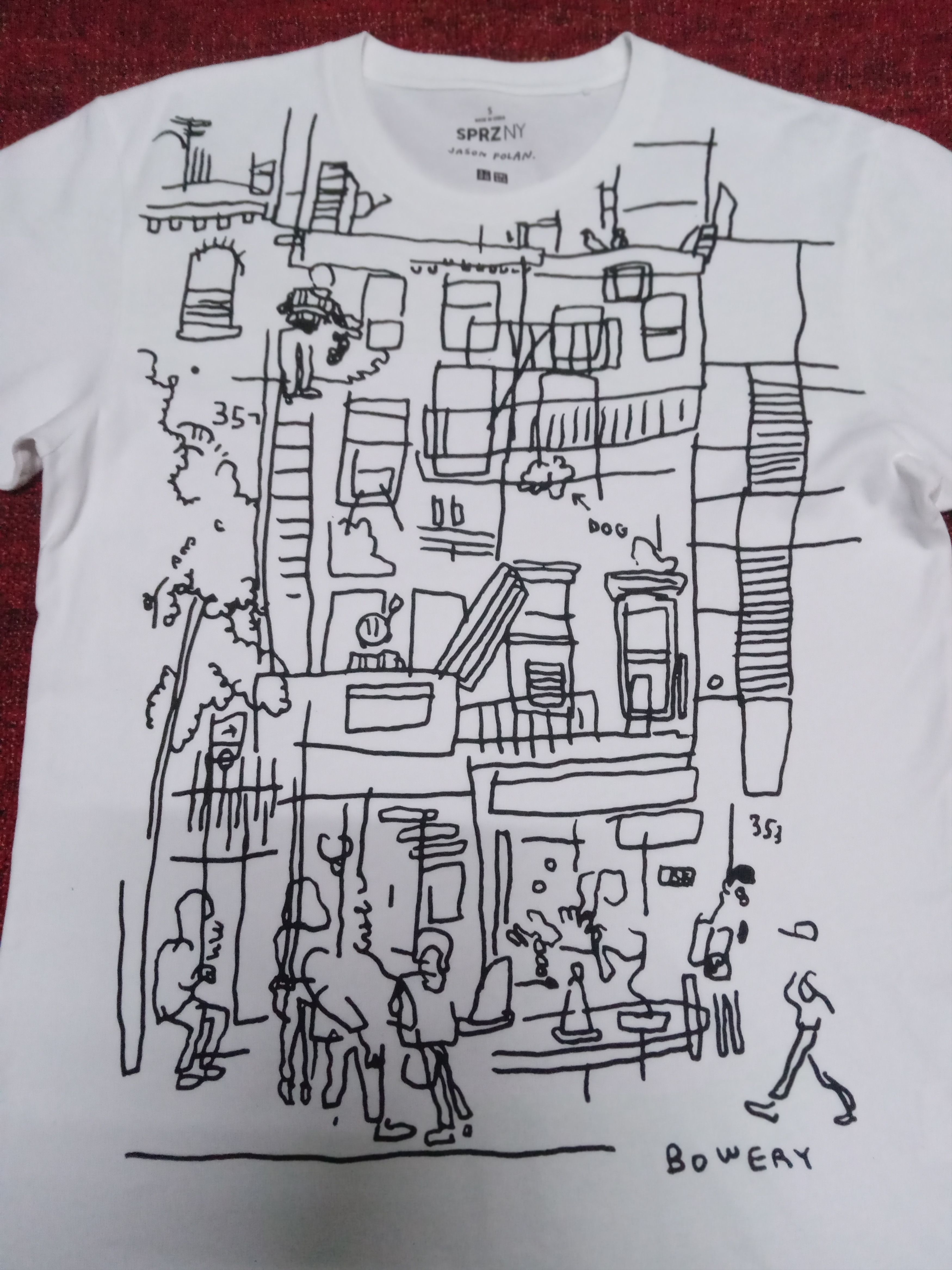 Japanese Brand × MoMA Rare Jason Polan art Tee Moma Basquiat K.haring Size US S / EU 44-46 / 1 - 1 Thumbnail