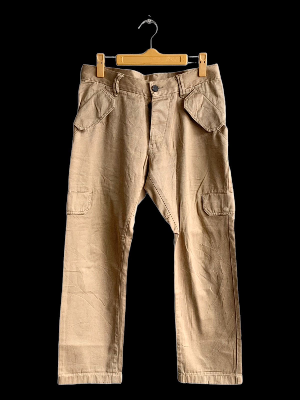 Designer × Neil Barrett BLACK BARRET BY NEIL BARRET MULTIPOCKET CARGO PANTS Size US 31 - 2 Thumbnail