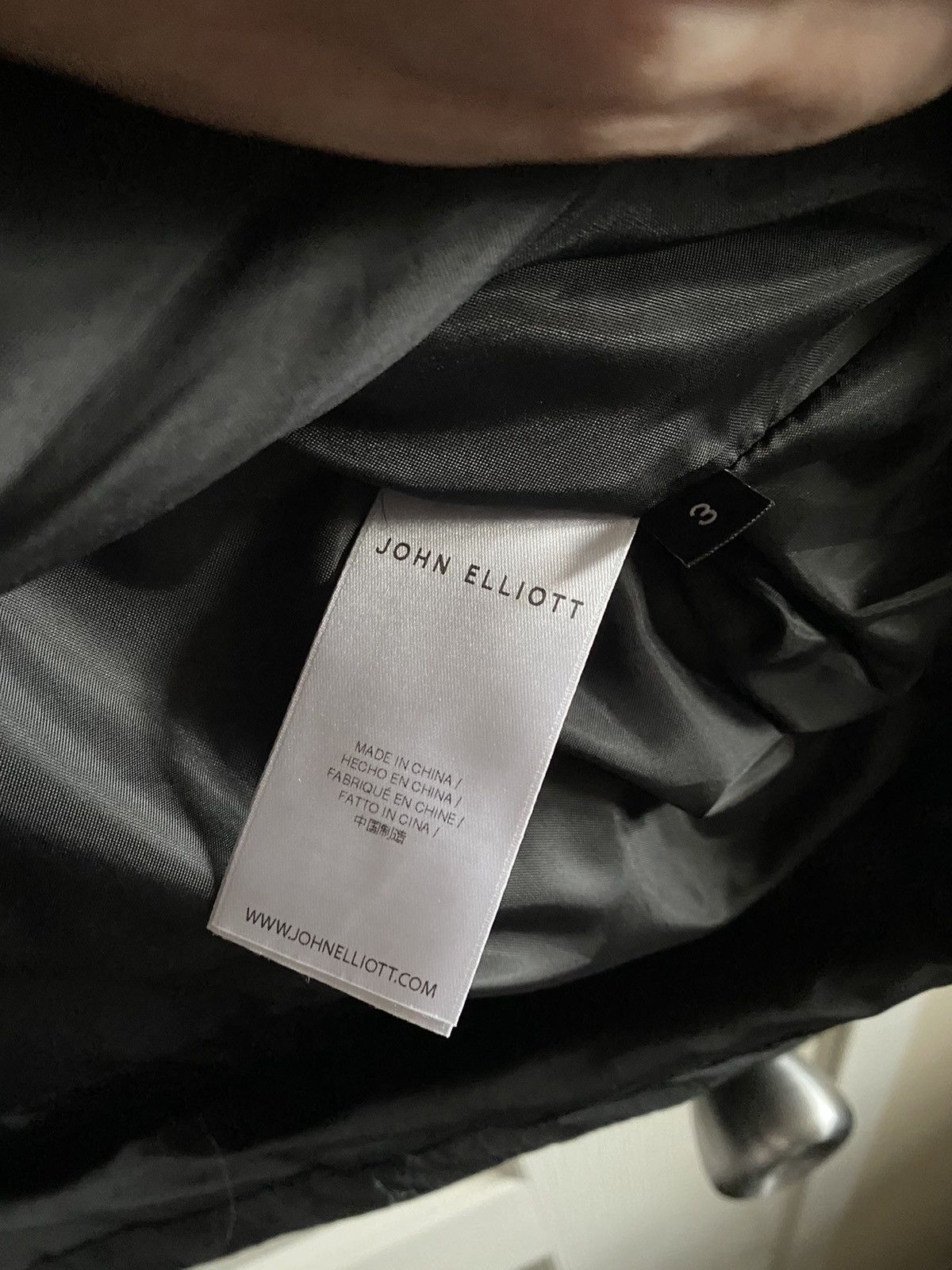 John Elliott John Elliot nylon hunting jacket black NEW Size US XL / EU 56 / 4 - 9 Thumbnail