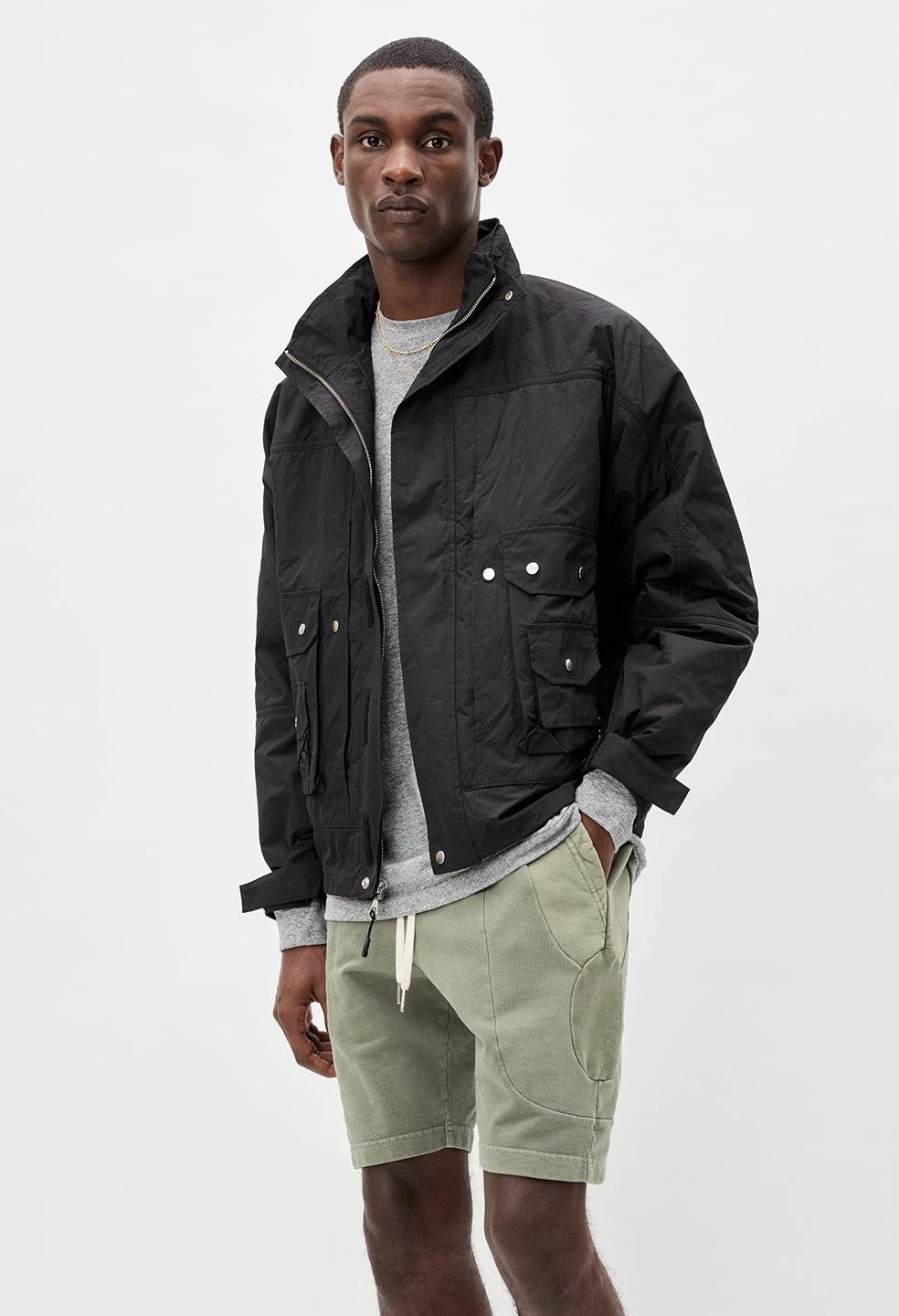 John Elliott John Elliot nylon hunting jacket black NEW Size US XL / EU 56 / 4 - 1 Thumbnail
