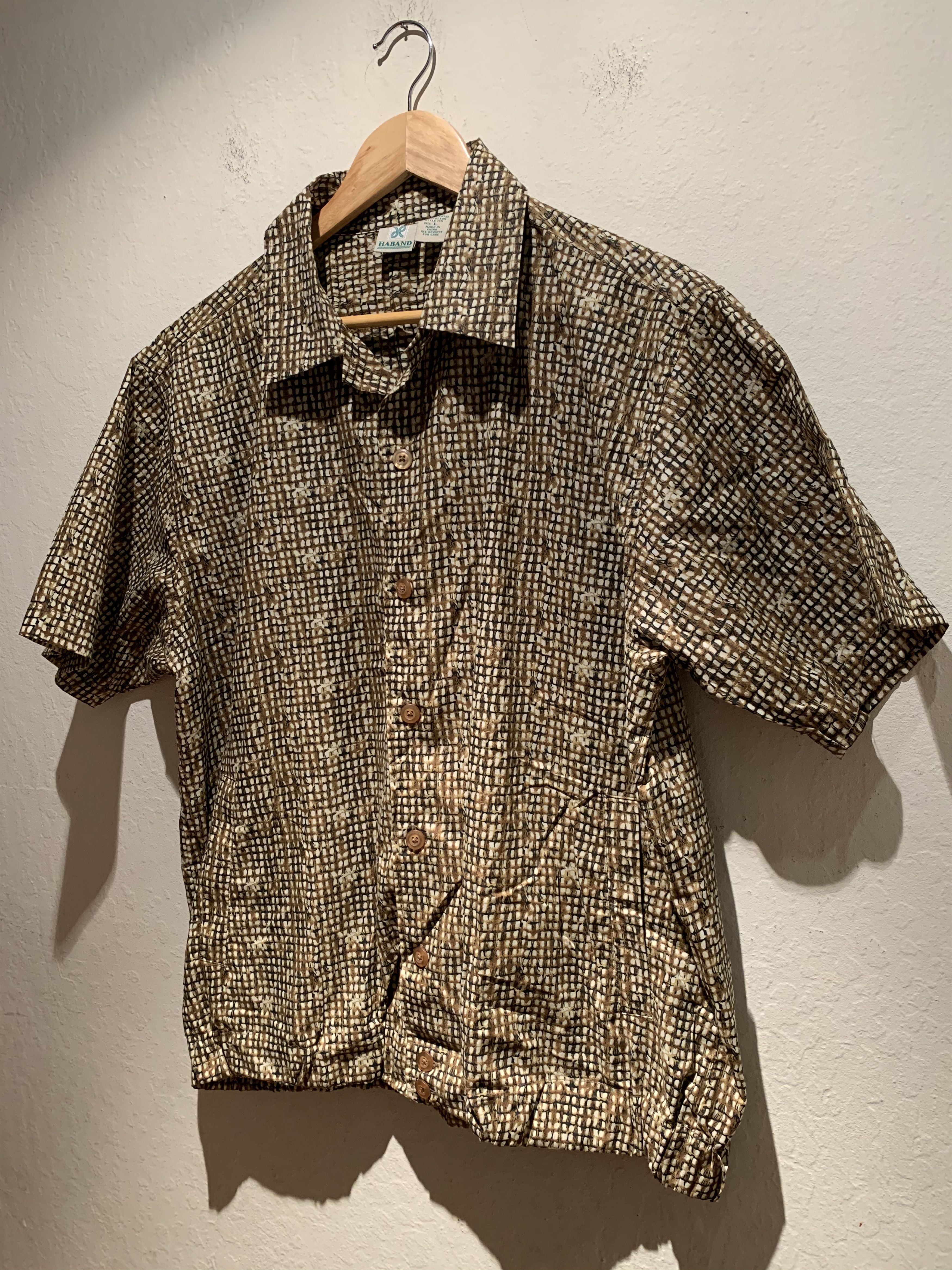 Designer *RARE* Vintage Haband Surf Island Patterned Button Shirt - L Size US L / EU 52-54 / 3 - 1 Thumbnail