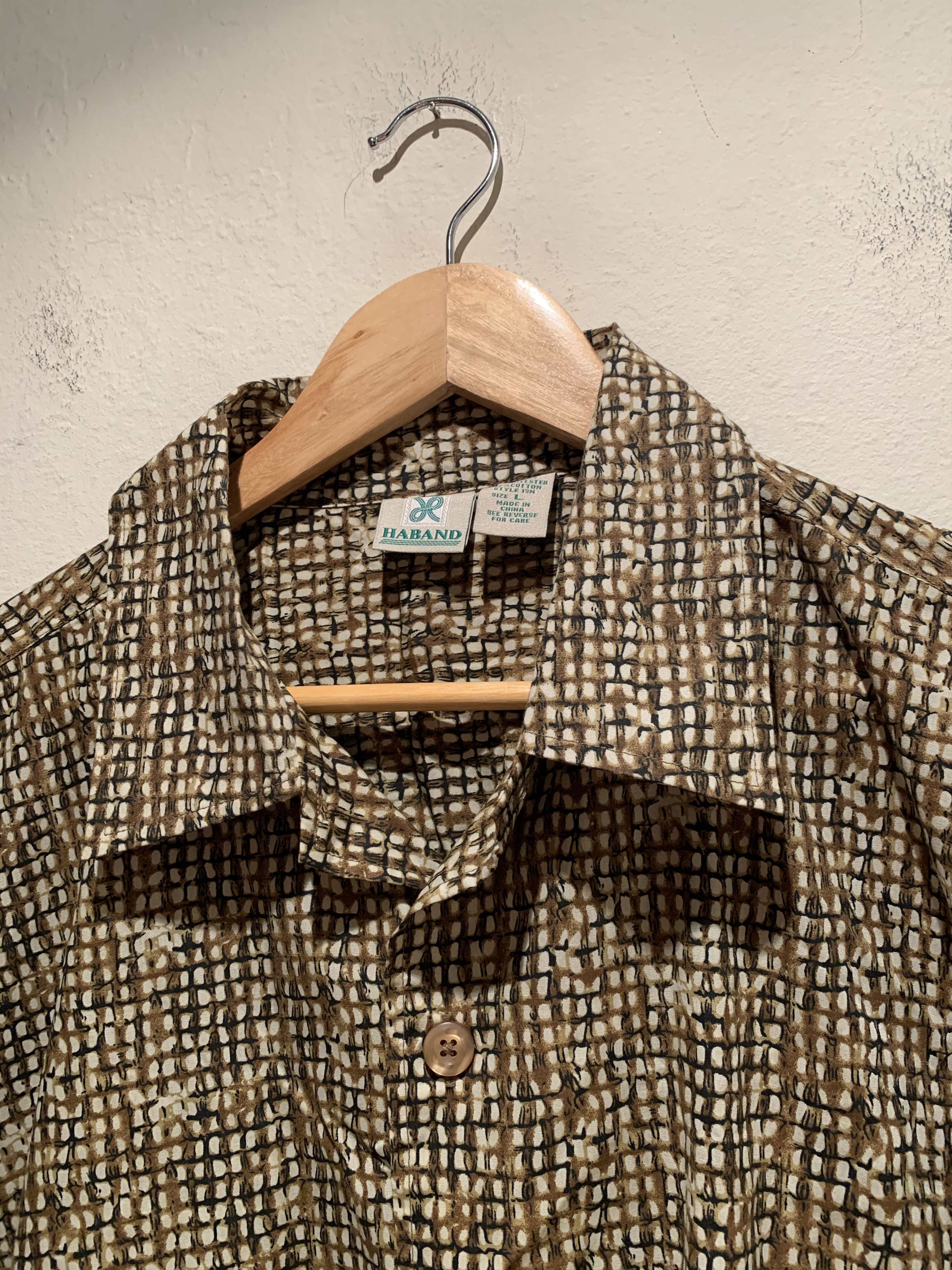 Designer *RARE* Vintage Haband Surf Island Patterned Button Shirt - L Size US L / EU 52-54 / 3 - 2 Thumbnail