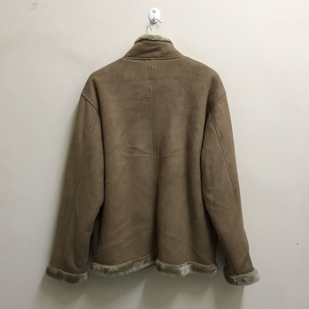 Japanese Brand Vintage Work Plants Sherpa Double Pocket Zipper Jacket Size US L / EU 52-54 / 3 - 6 Thumbnail