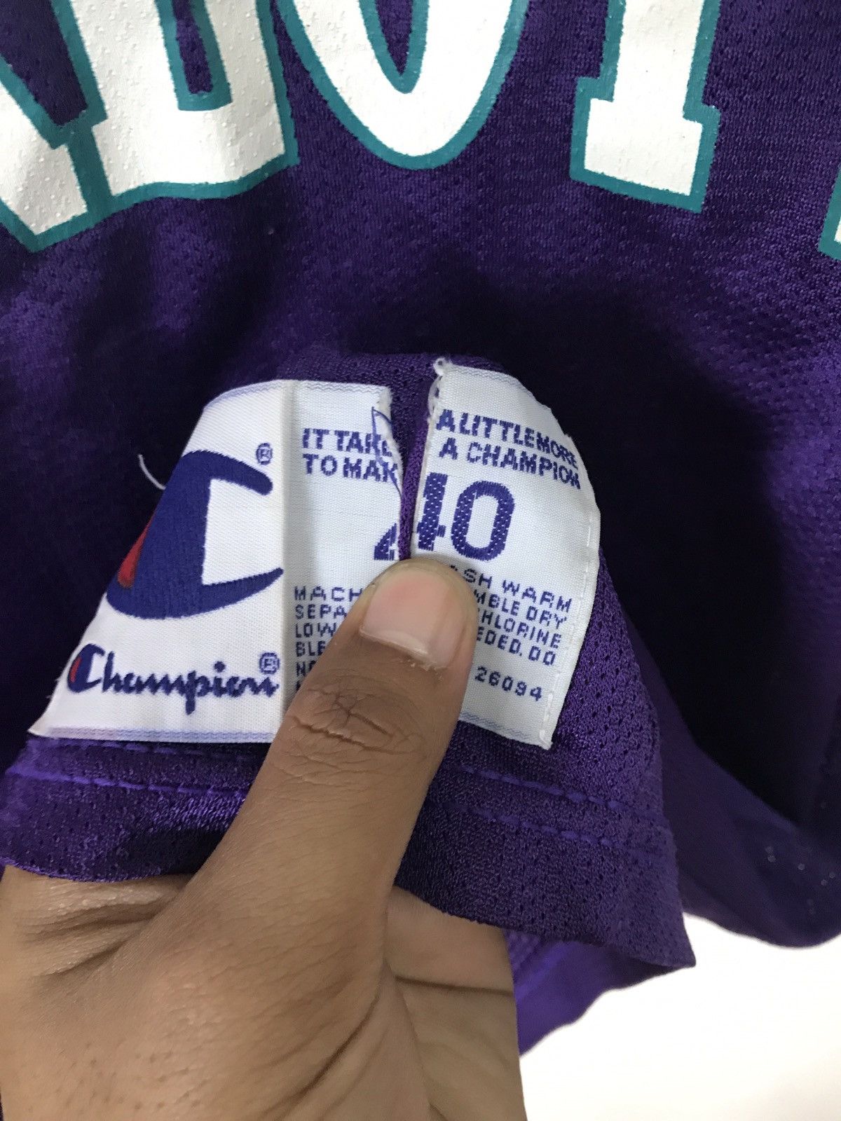 Champion NBA JERSEY CHARLOTTE NUMBER 1 Size US M / EU 48-50 / 2 - 3 Thumbnail