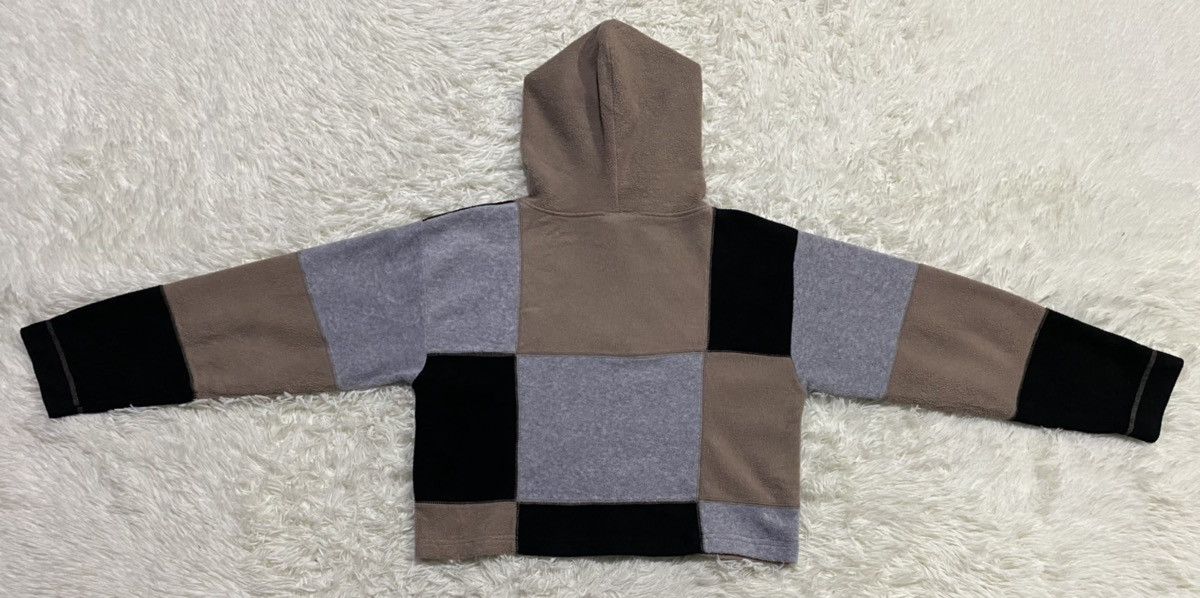 Japanese Brand Mountain Fleece Patchwork Hoodie Jumper Size US M / EU 48-50 / 2 - 6 Thumbnail