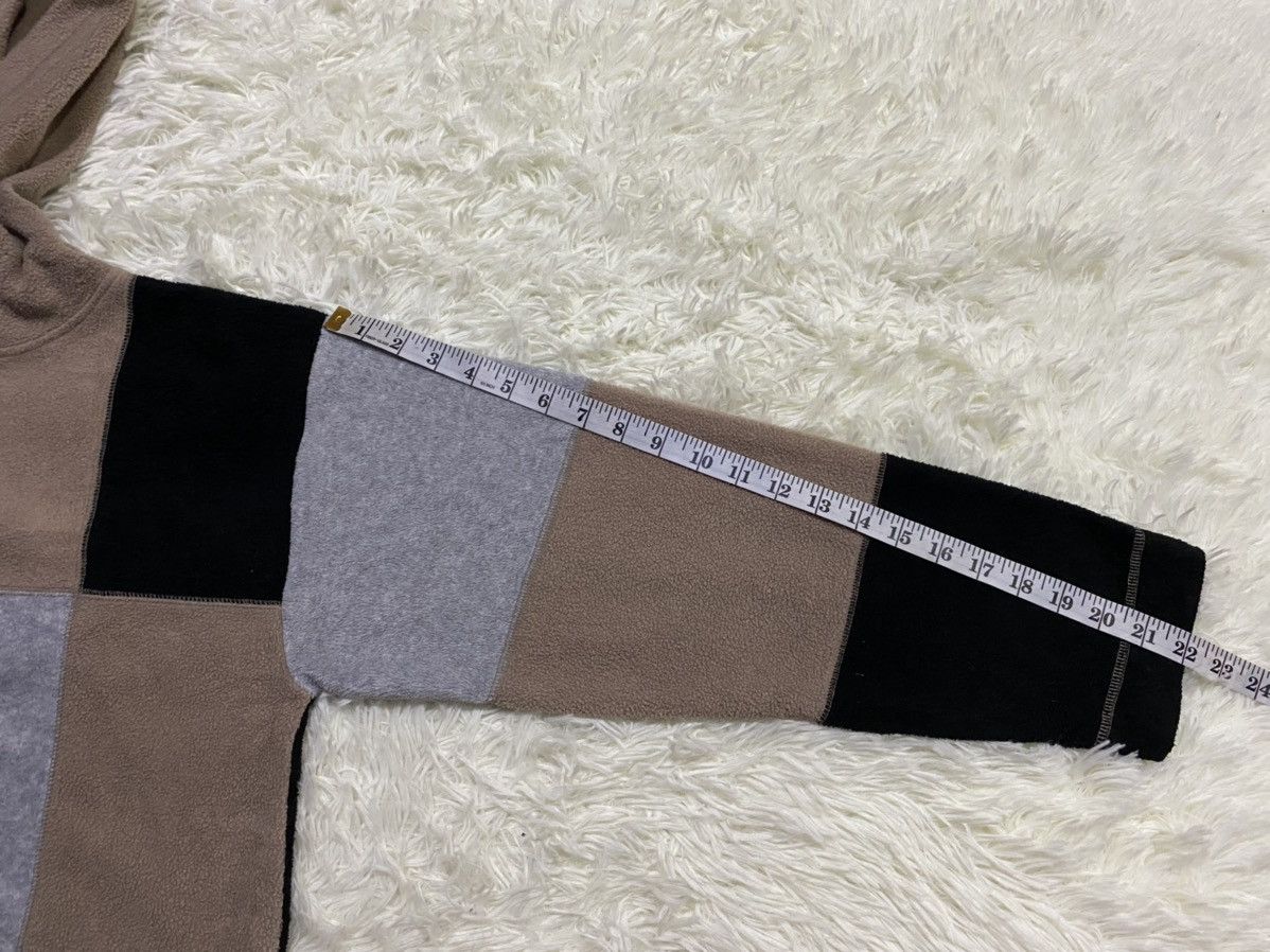 Japanese Brand Mountain Fleece Patchwork Hoodie Jumper Size US M / EU 48-50 / 2 - 14 Thumbnail