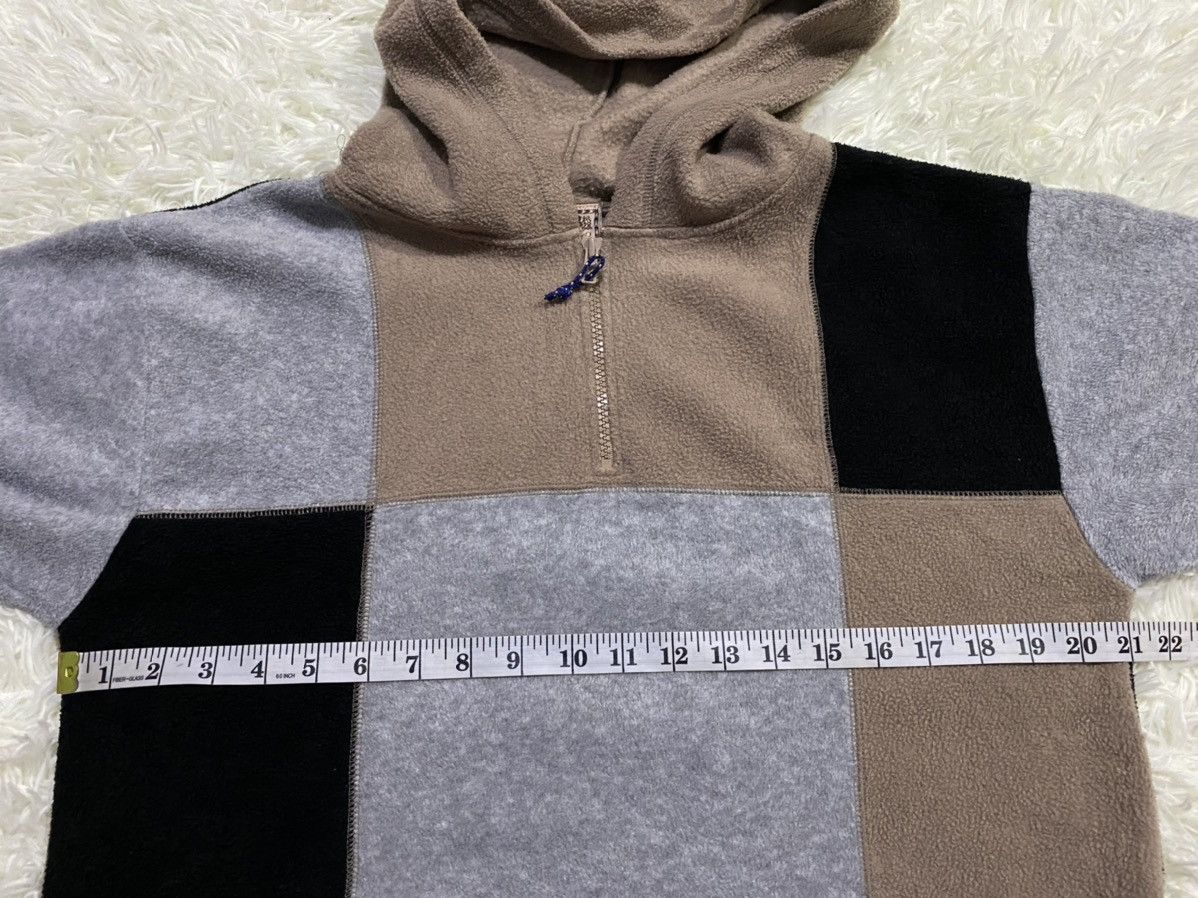 Japanese Brand Mountain Fleece Patchwork Hoodie Jumper Size US M / EU 48-50 / 2 - 11 Thumbnail