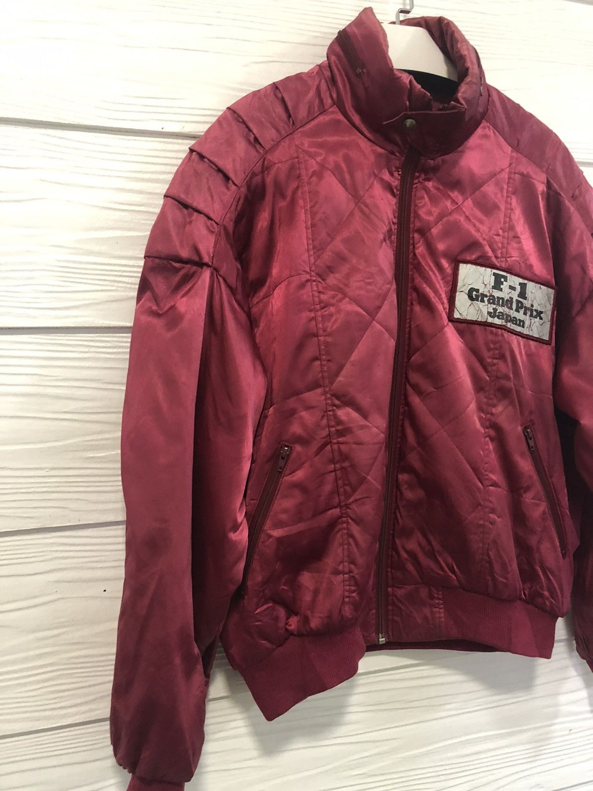 80s ギャバジャン ロカベリー レーヨン アウター プロモ 80s ギャバジャン ロカベリー レーヨン アウター プロモ