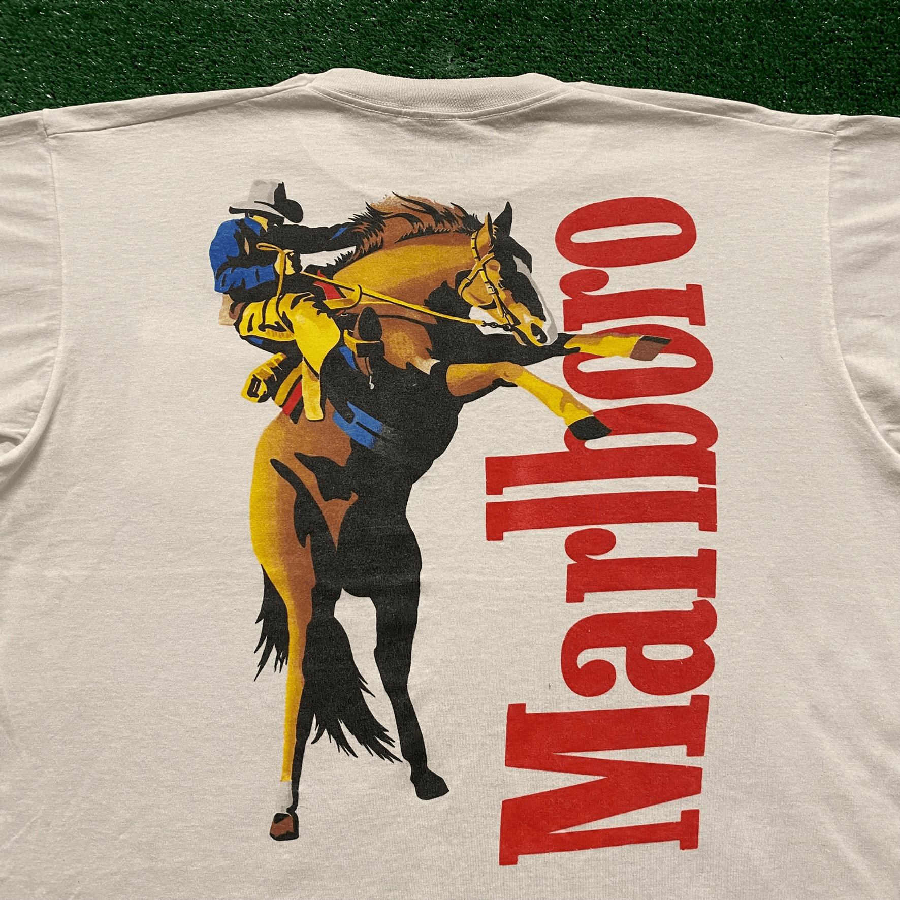 Marlboro Marlboro Man Cowboy Vintage 90s T-Shirt Size US XL / EU 56 / 4 - 5 Thumbnail
