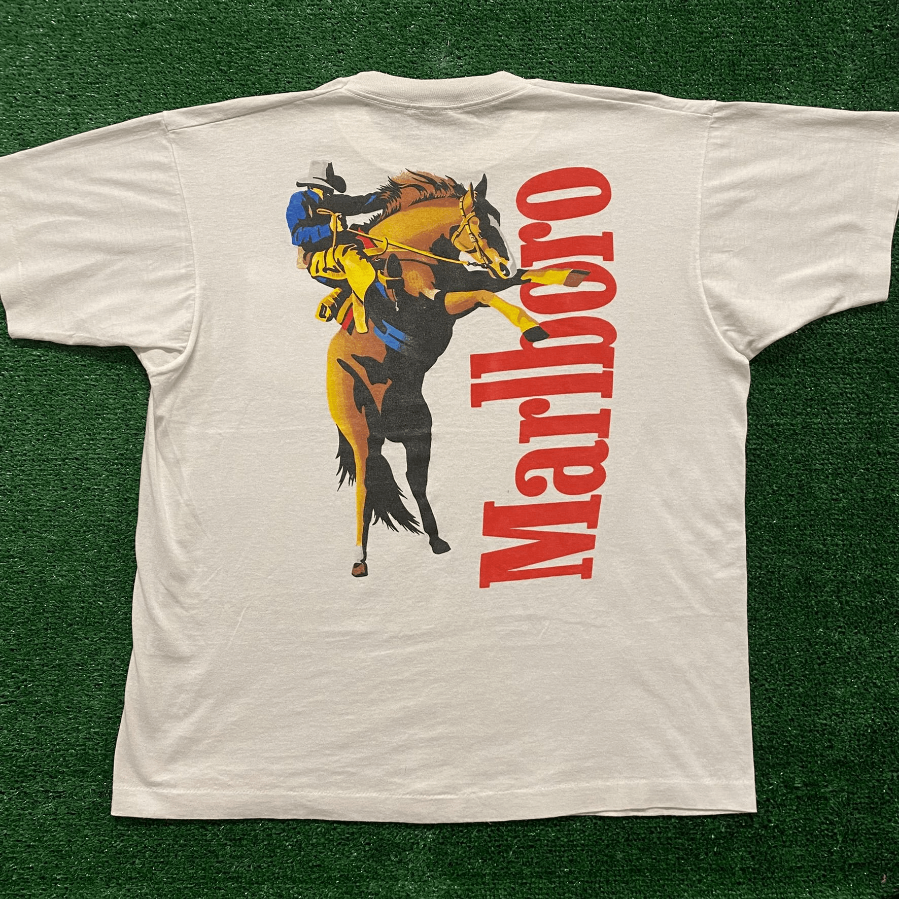 Marlboro Marlboro Man Cowboy Vintage 90s T-Shirt Size US XL / EU 56 / 4 - 4 Thumbnail