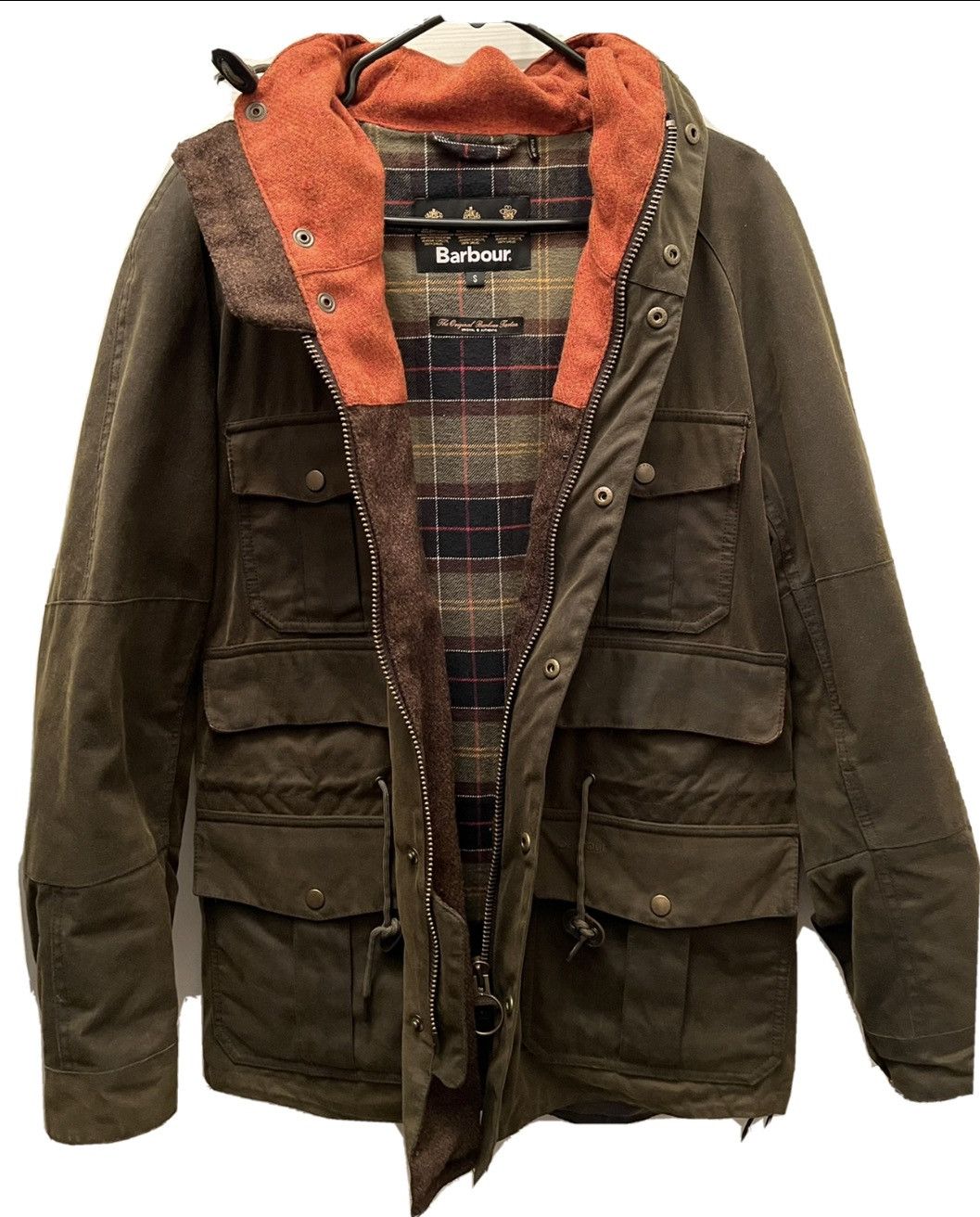 Barbour best sale wessex jacket