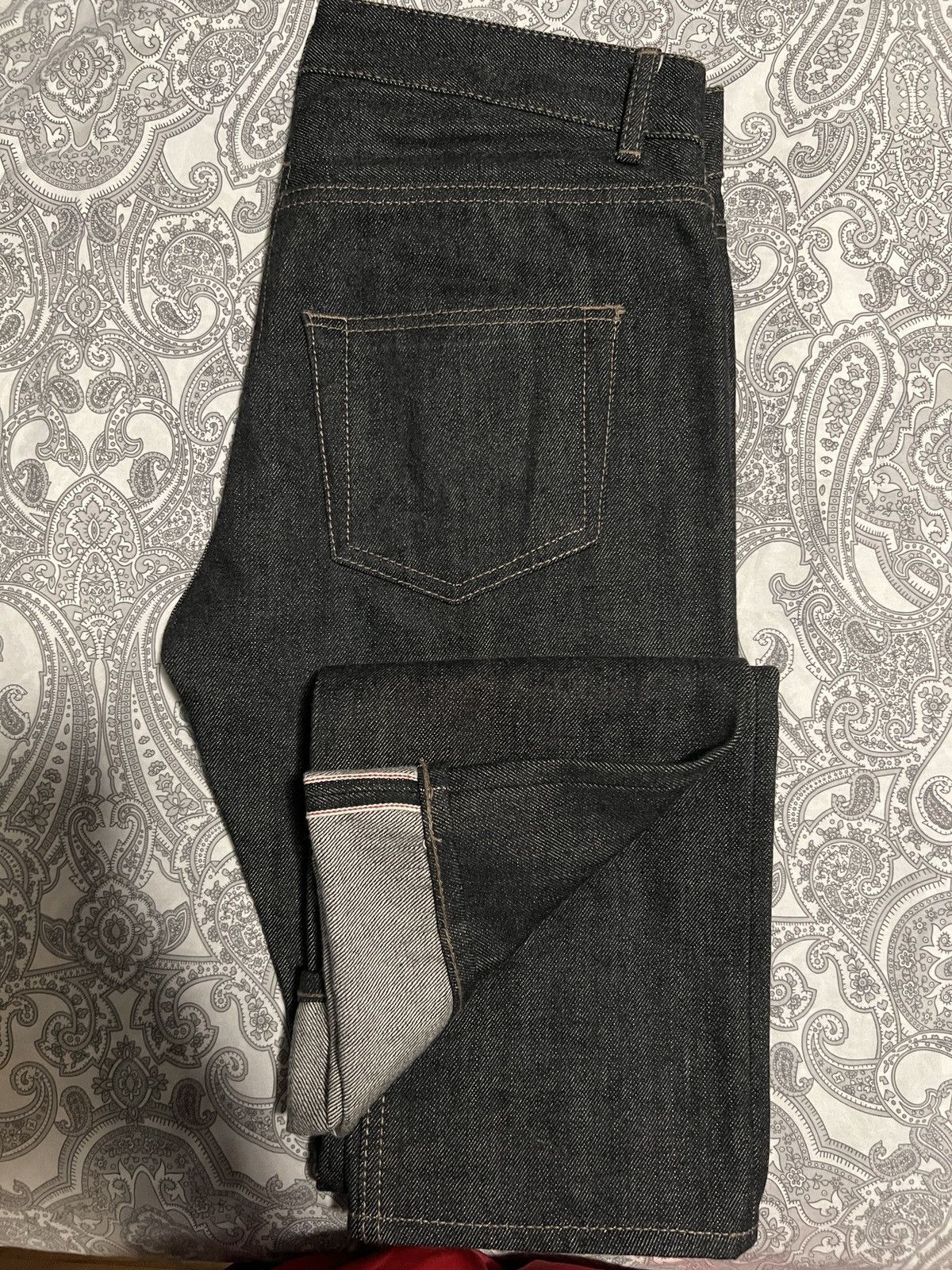 Rick Owens Drkshdw Detroit Raw Selvedge Jeans
