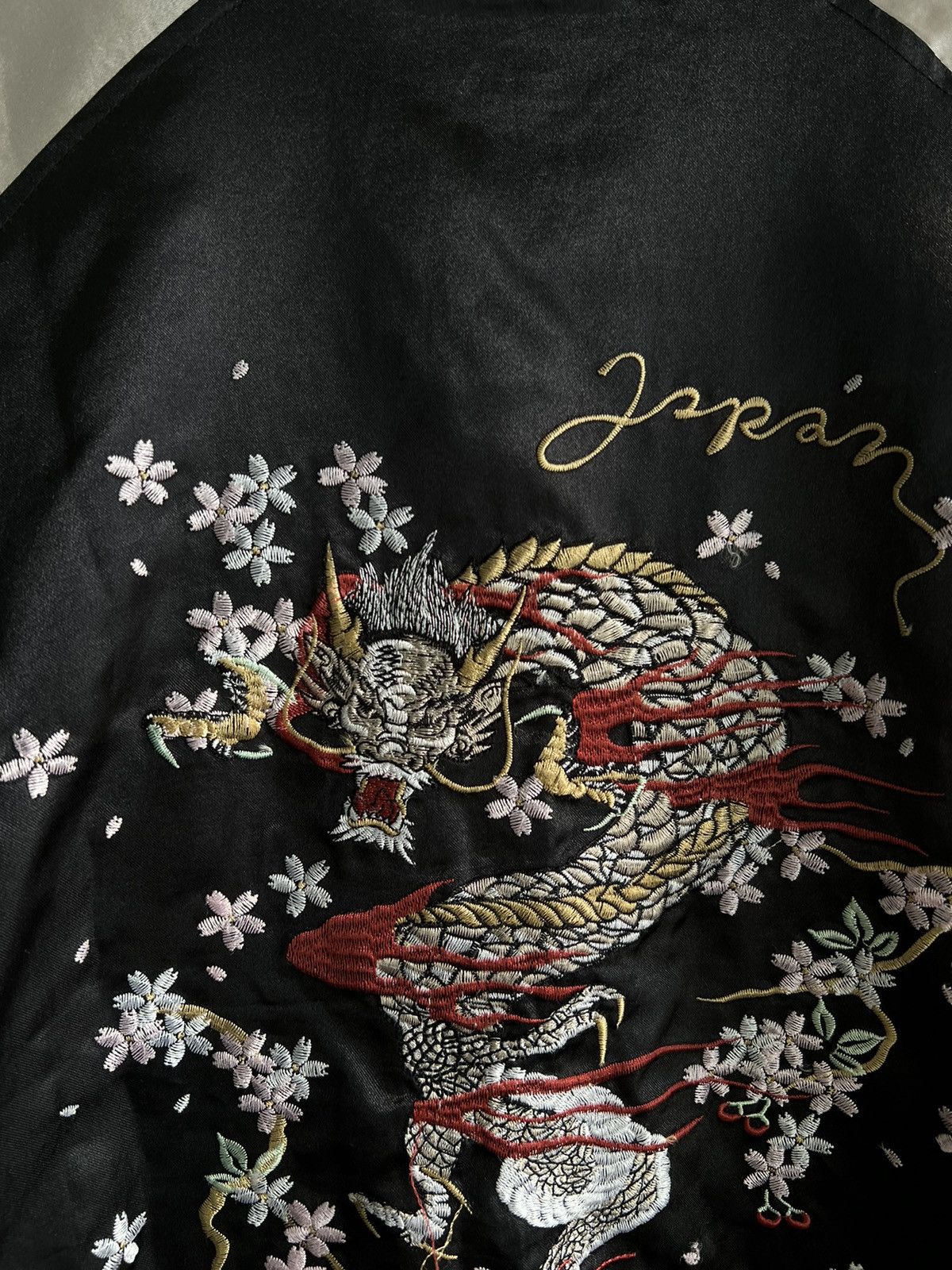 Japanese Brand × Vintage Rare Vintage Sukajan Japanese Souvenir Jacket Size US L / EU 52-54 / 3 - 8 Thumbnail