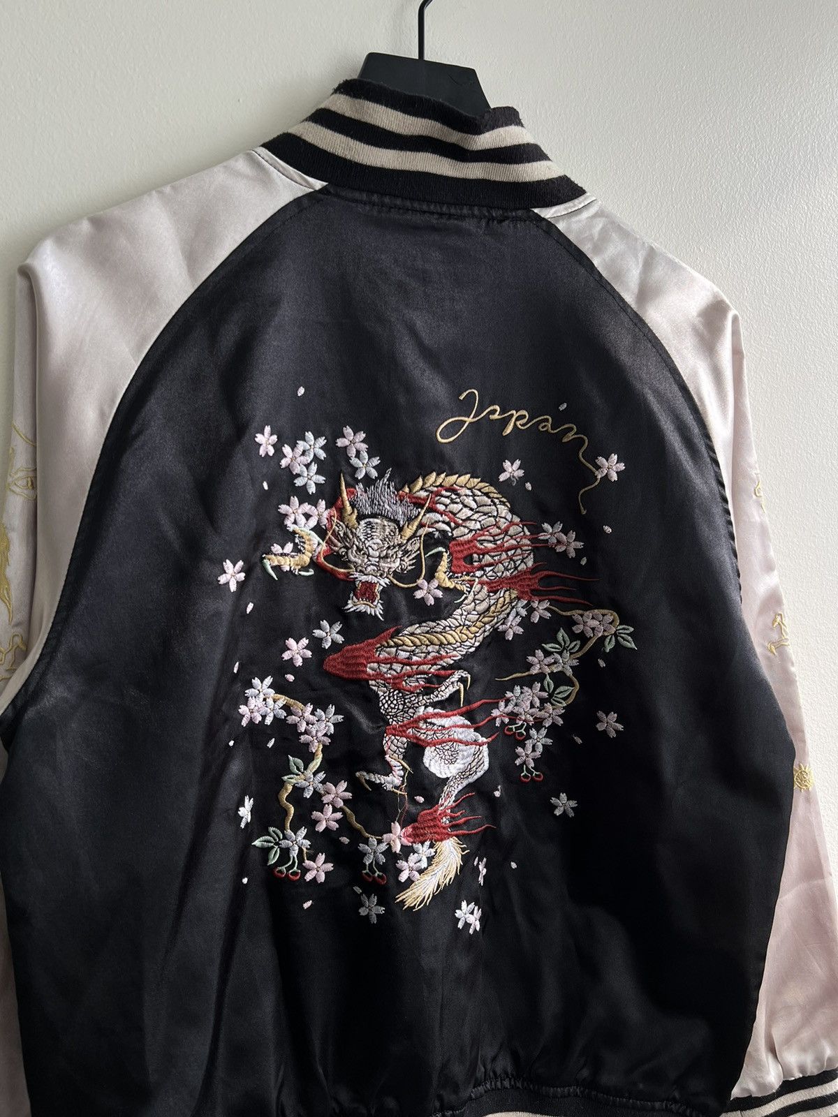 Japanese Brand × Vintage Rare Vintage Sukajan Japanese Souvenir Jacket Size US L / EU 52-54 / 3 - 7 Thumbnail