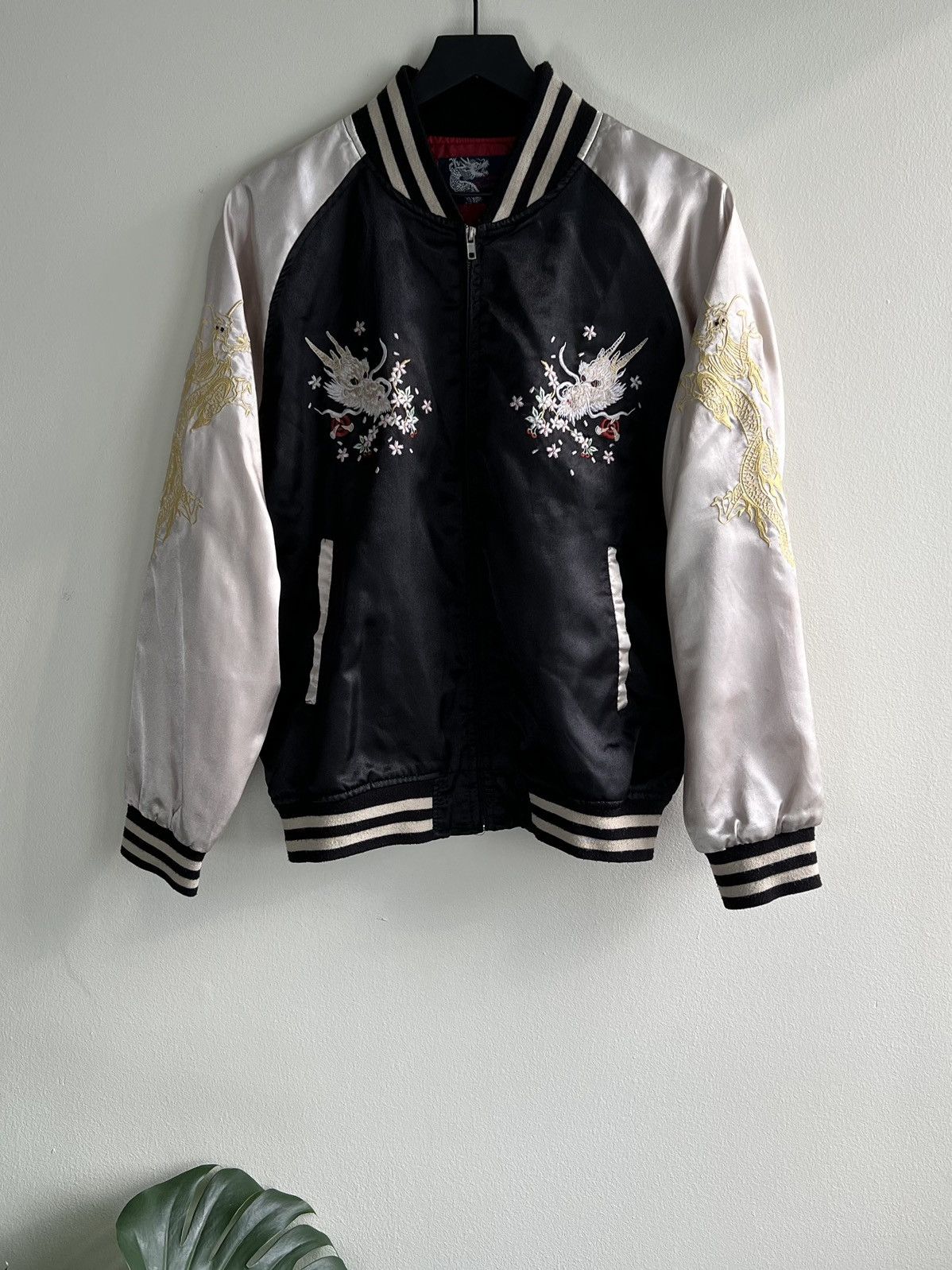 Japanese Brand × Vintage Rare Vintage Sukajan Japanese Souvenir Jacket Size US L / EU 52-54 / 3 - 2 Thumbnail