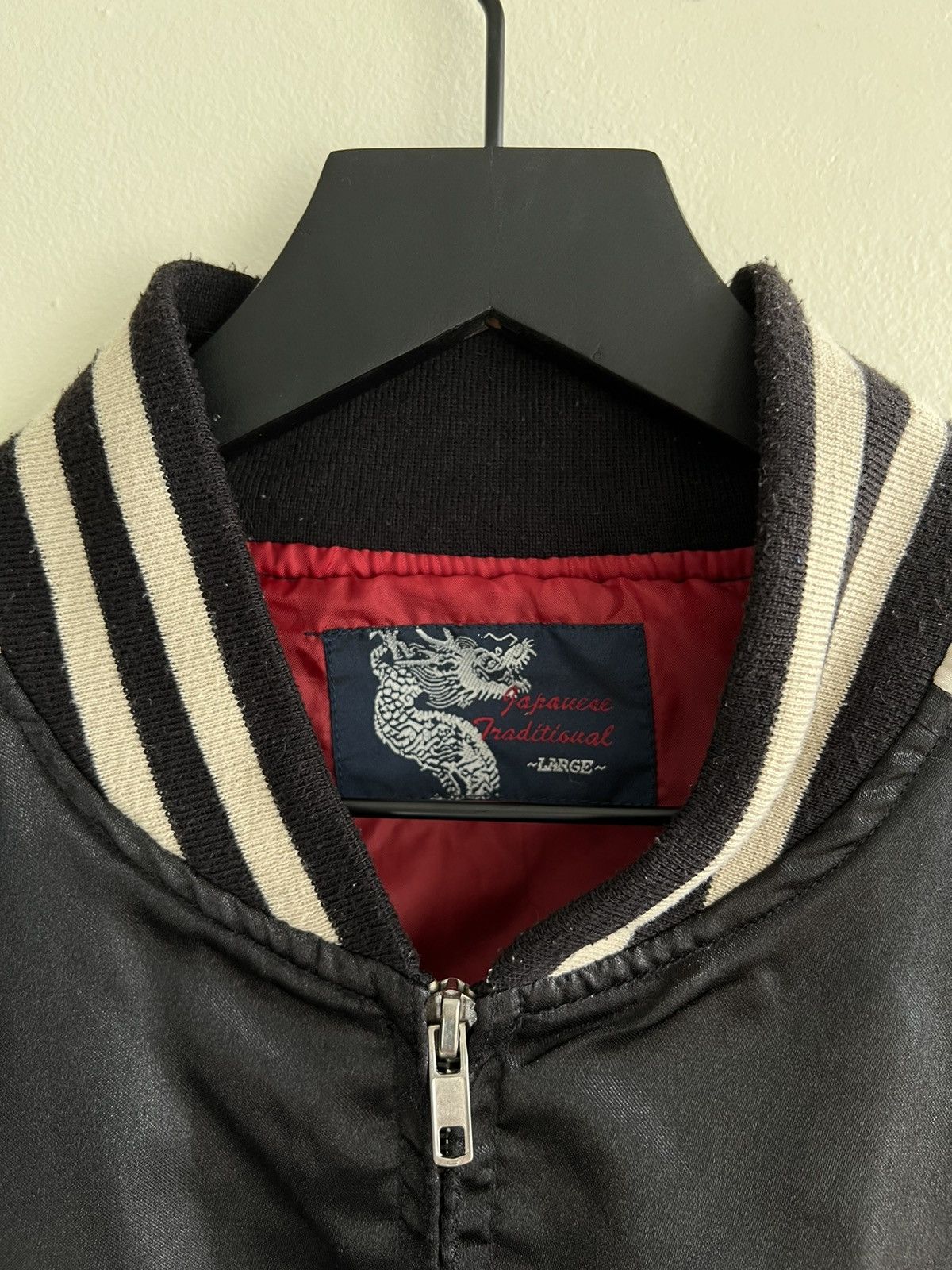Japanese Brand × Vintage Rare Vintage Sukajan Japanese Souvenir Jacket Size US L / EU 52-54 / 3 - 5 Thumbnail