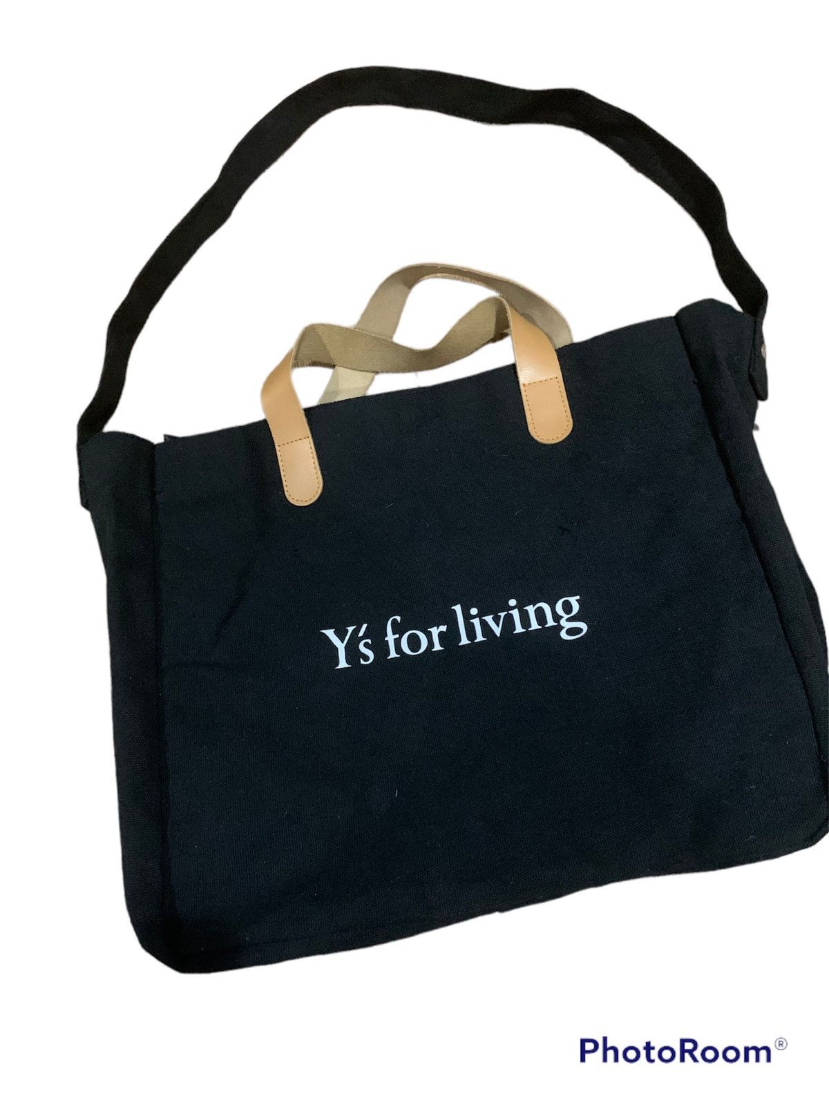 Japanese Brand × Y's for Men × Yohji Yamamoto Yohji Yamamoto Y’s For Living Canvas Tote bag Size ONE SIZE - 1 Thumbnail