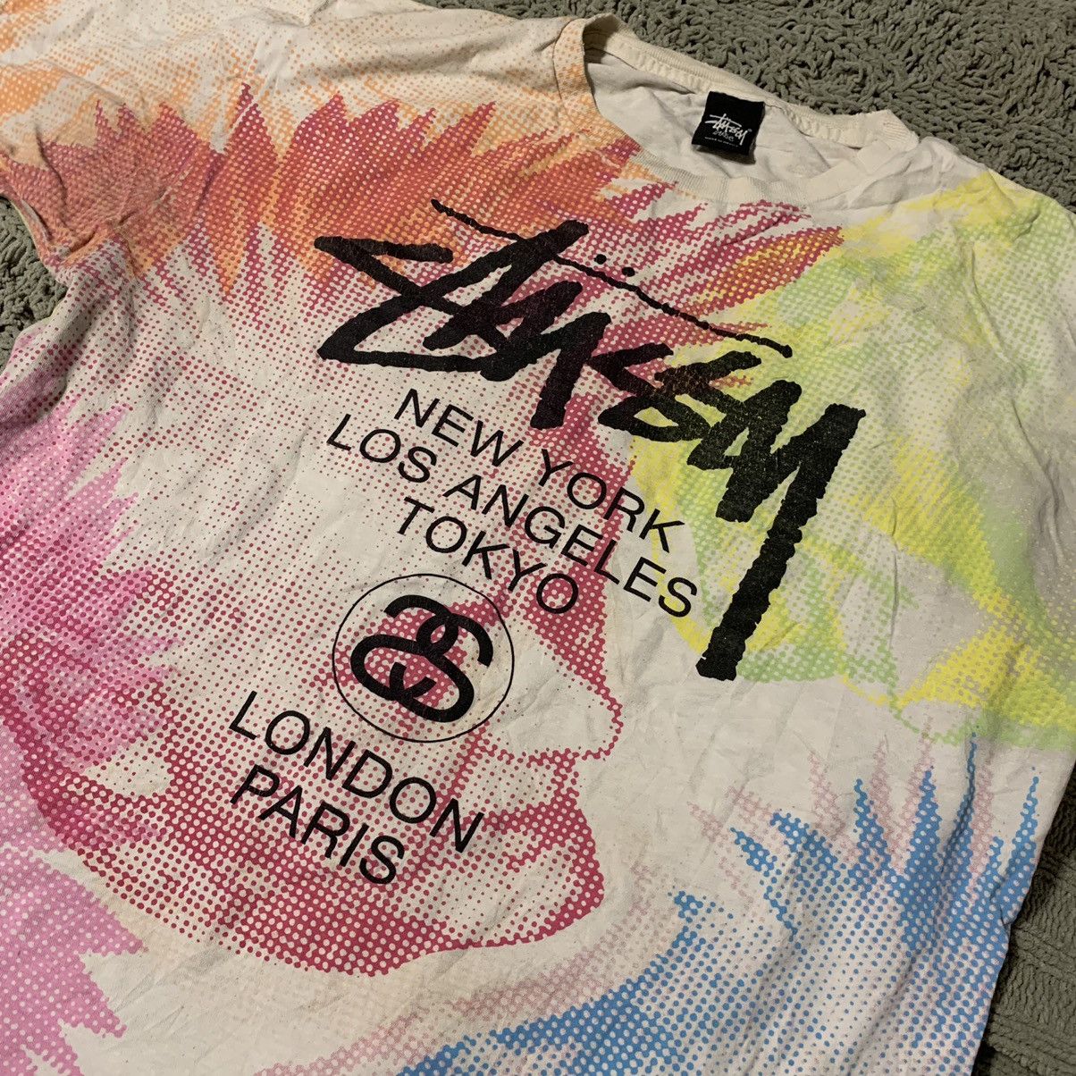 Stussy STUSSY ALL OVER PRINT size L. Worn (needs bath) Size US L / EU 52-54 / 3 - 1 Thumbnail