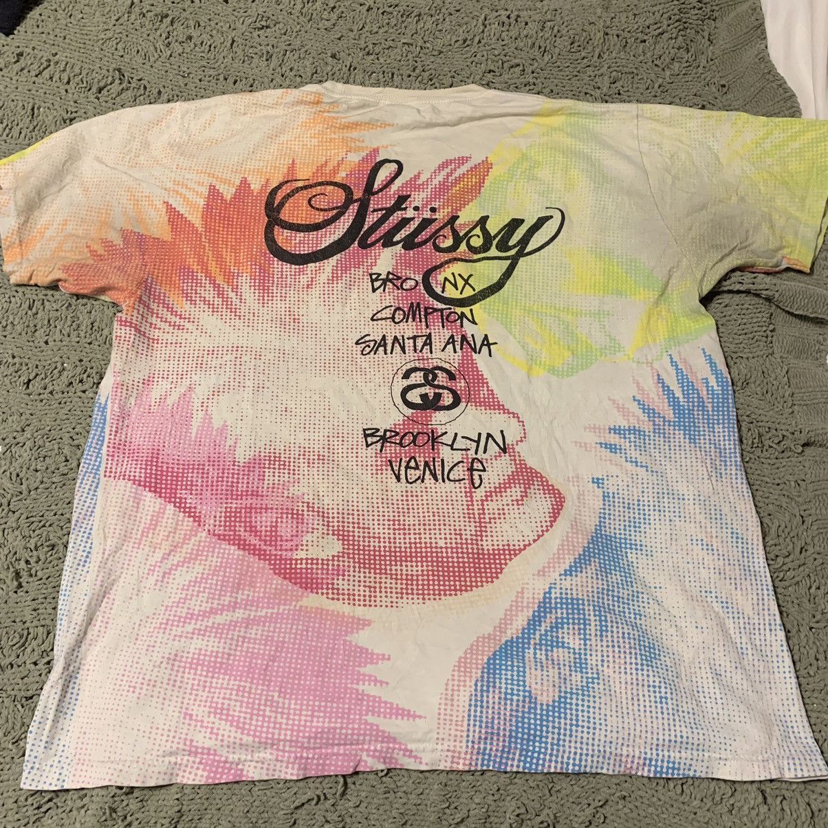 Stussy STUSSY ALL OVER PRINT size L. Worn (needs bath) Size US L / EU 52-54 / 3 - 7 Thumbnail