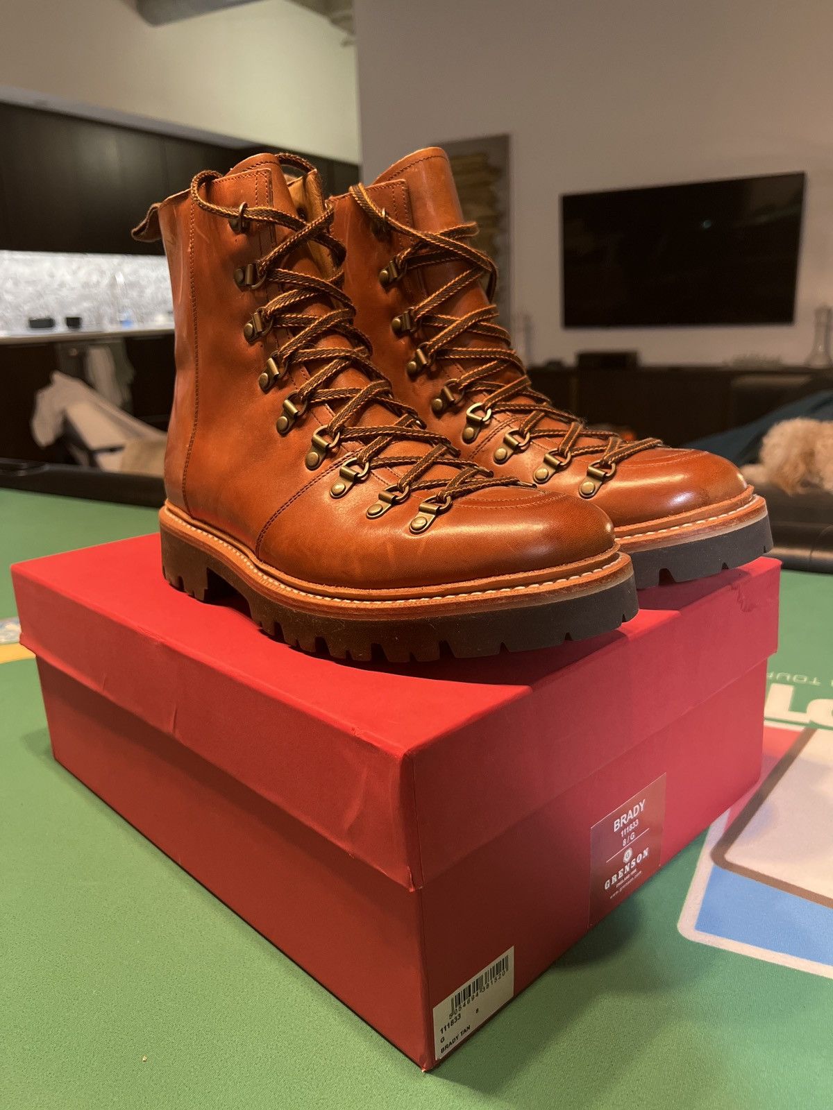 grenson brady tan