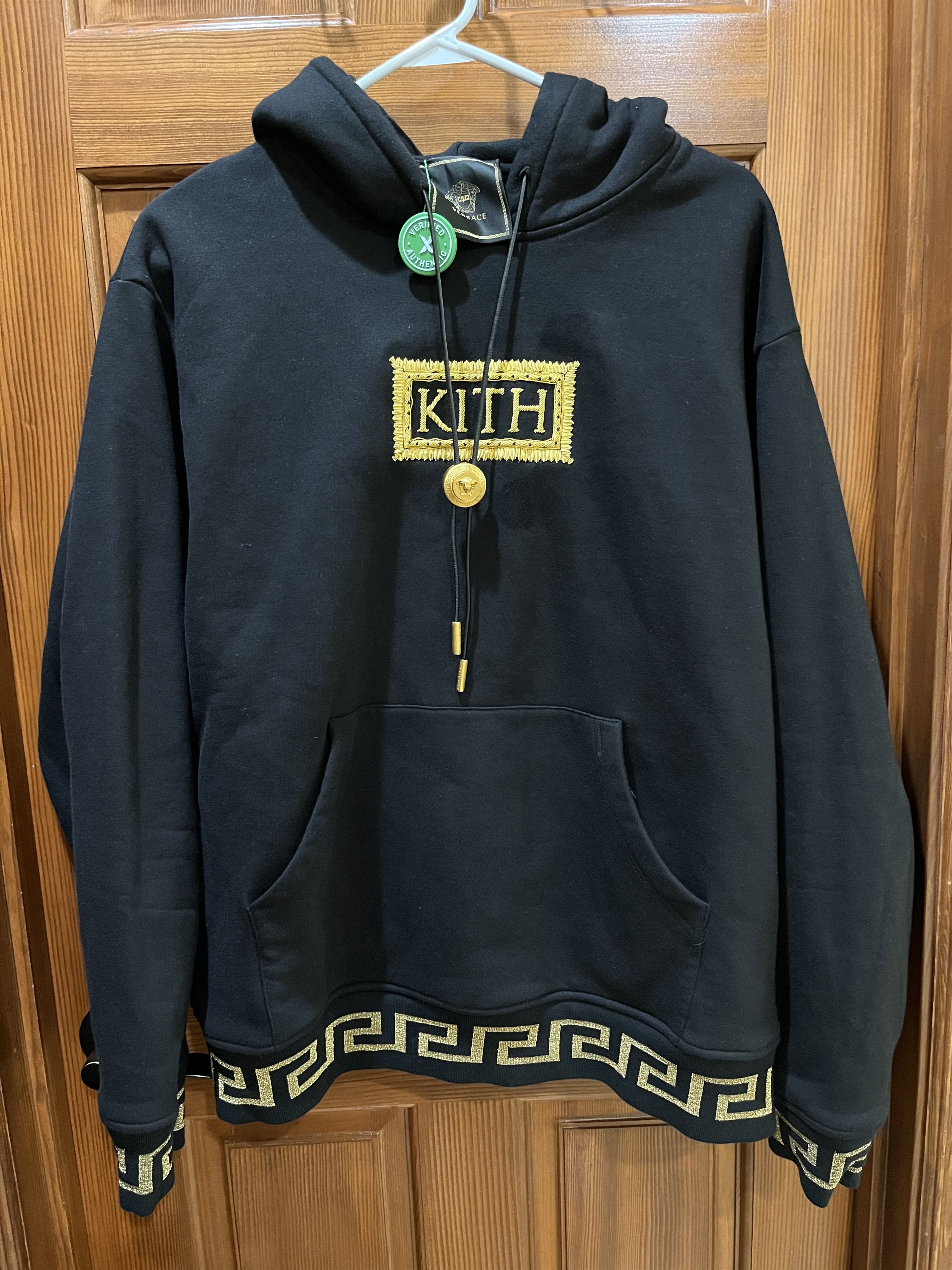 Kith Versace Kith X Versace Bolo Hoodie Grailed