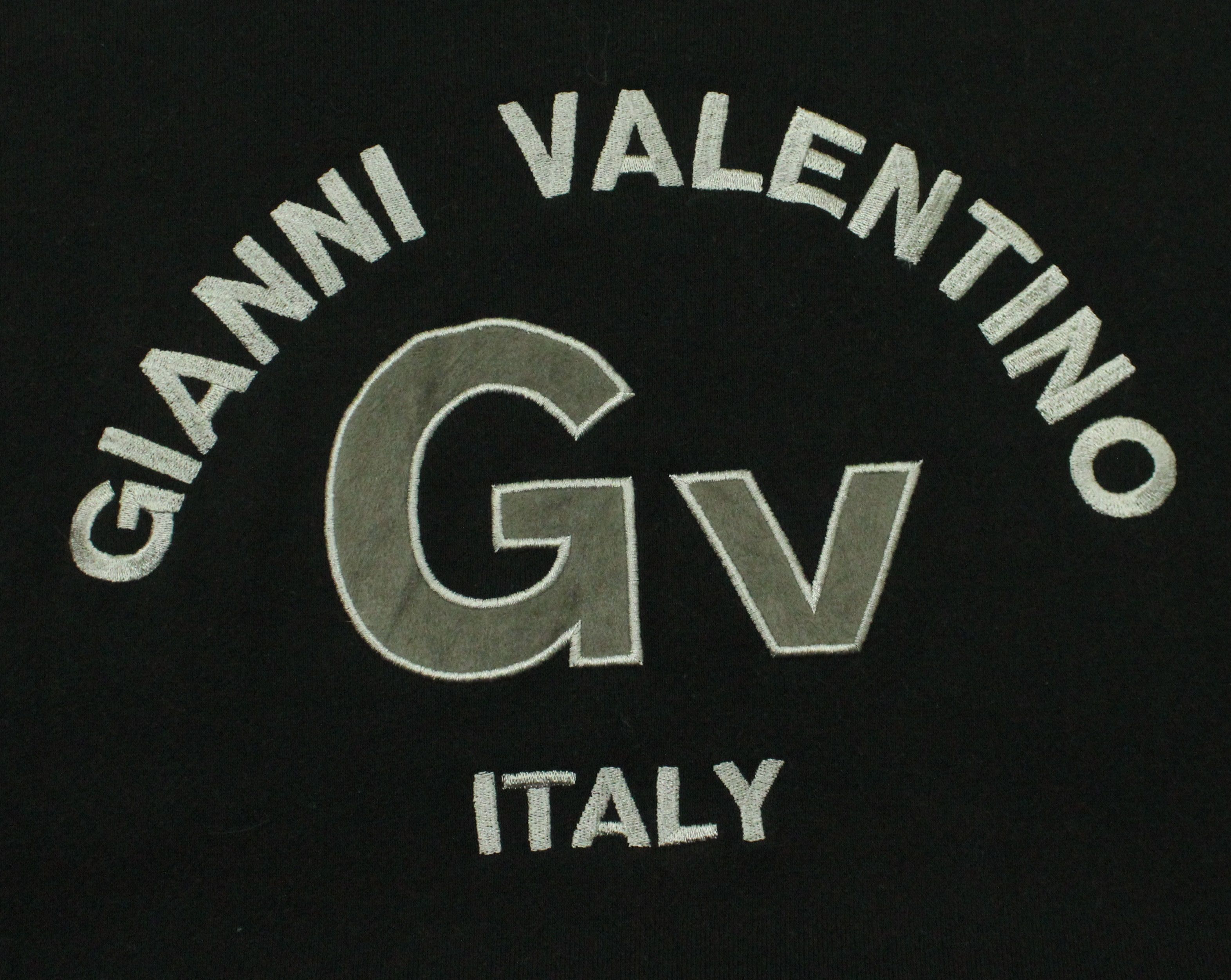 Gianni Valentino × Japanese Brand × Valentino GIANNI VALENTINO Sweatshirt Embroidered Logo Size US L / EU 52-54 / 3 - 8 Thumbnail