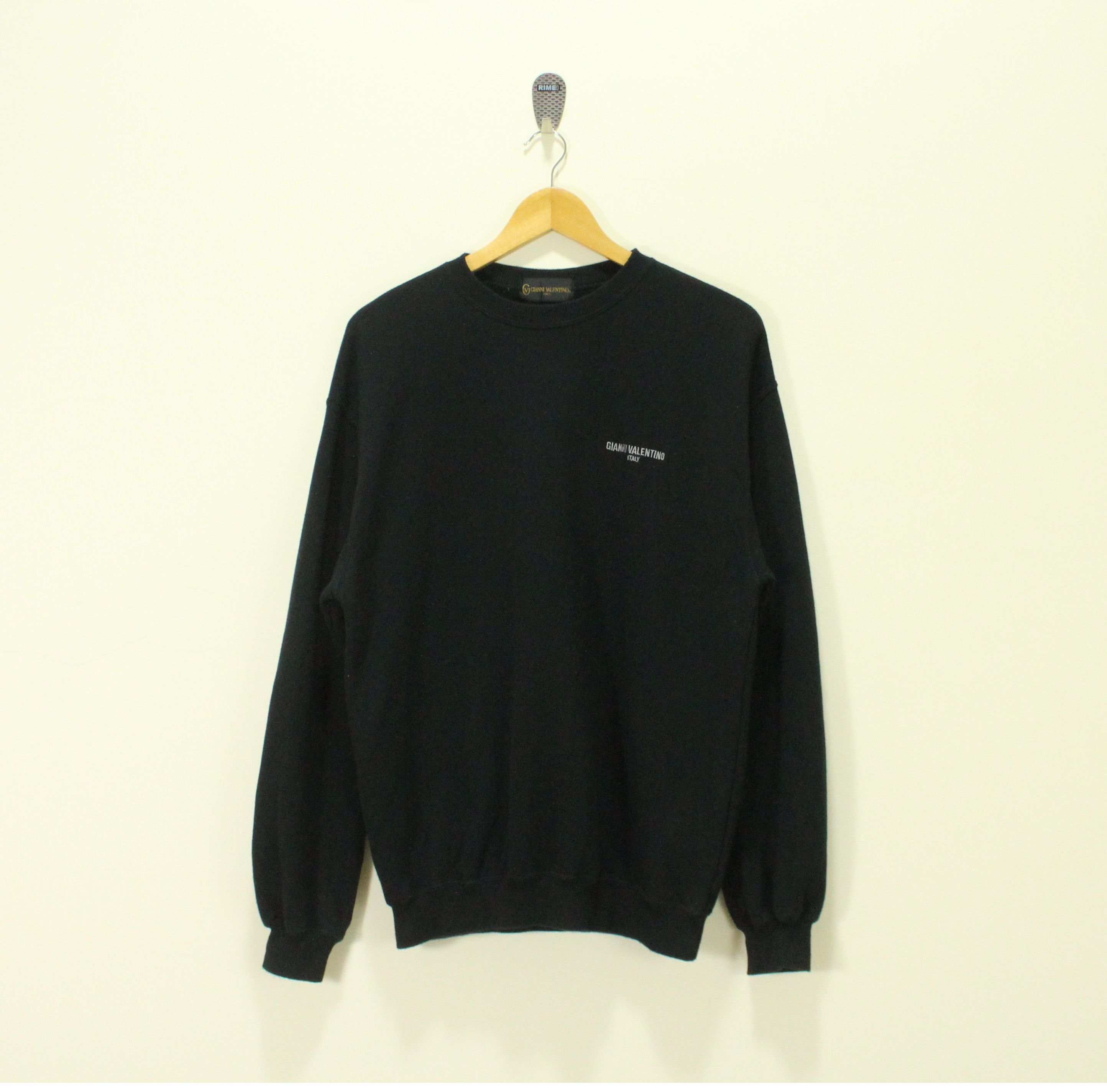 Gianni Valentino × Japanese Brand × Valentino GIANNI VALENTINO Sweatshirt Embroidered Logo Size US L / EU 52-54 / 3 - 3 Thumbnail