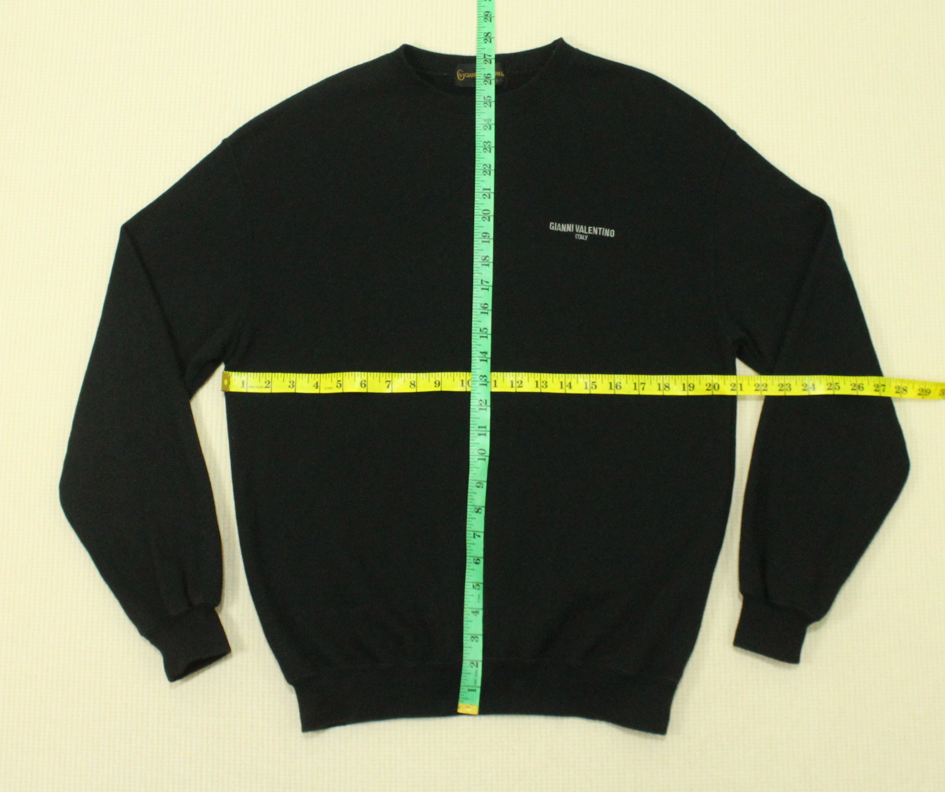 Gianni Valentino × Japanese Brand × Valentino GIANNI VALENTINO Sweatshirt Embroidered Logo Size US L / EU 52-54 / 3 - 15 Thumbnail