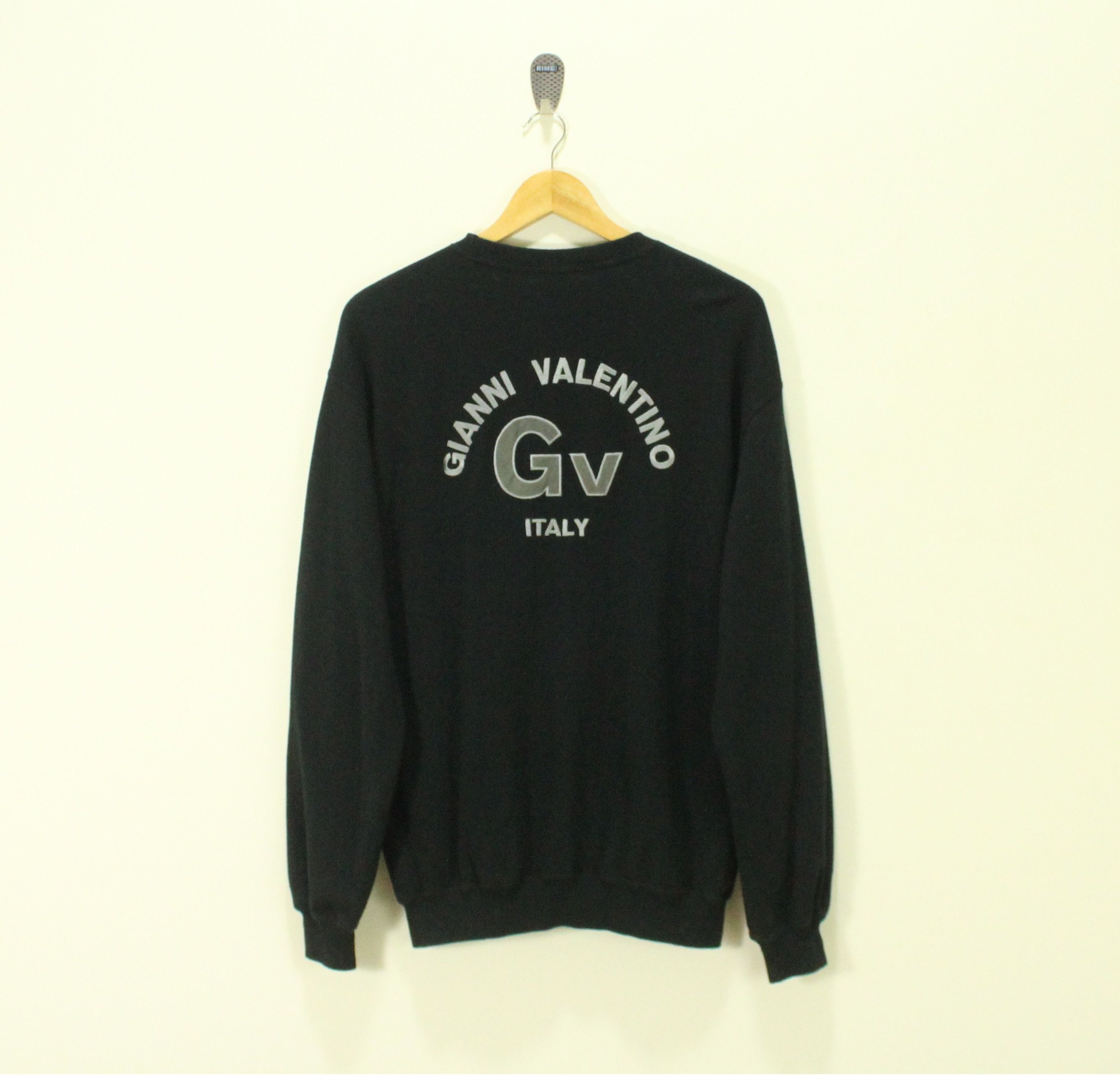 Gianni Valentino × Japanese Brand × Valentino GIANNI VALENTINO Sweatshirt Embroidered Logo Size US L / EU 52-54 / 3 - 1 Thumbnail