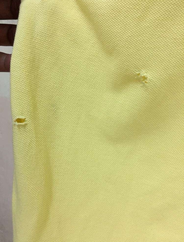 Balenciaga Yellow Balenciaga Paris Polo Tee Size US L / EU 52-54 / 3 - 10 Thumbnail