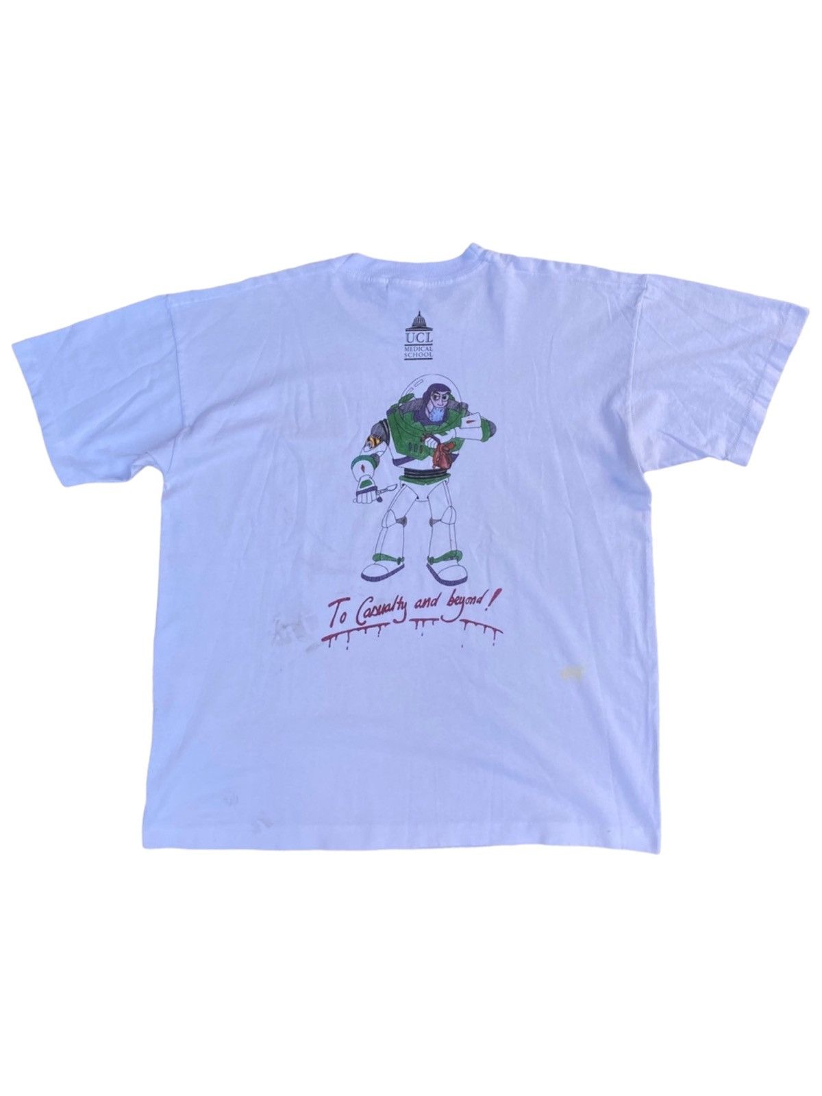 Vintage Buzz Lightyear Parody UCL Medical School Vintage Shirt. #Z Size US XL / EU 56 / 4 - 1 Thumbnail