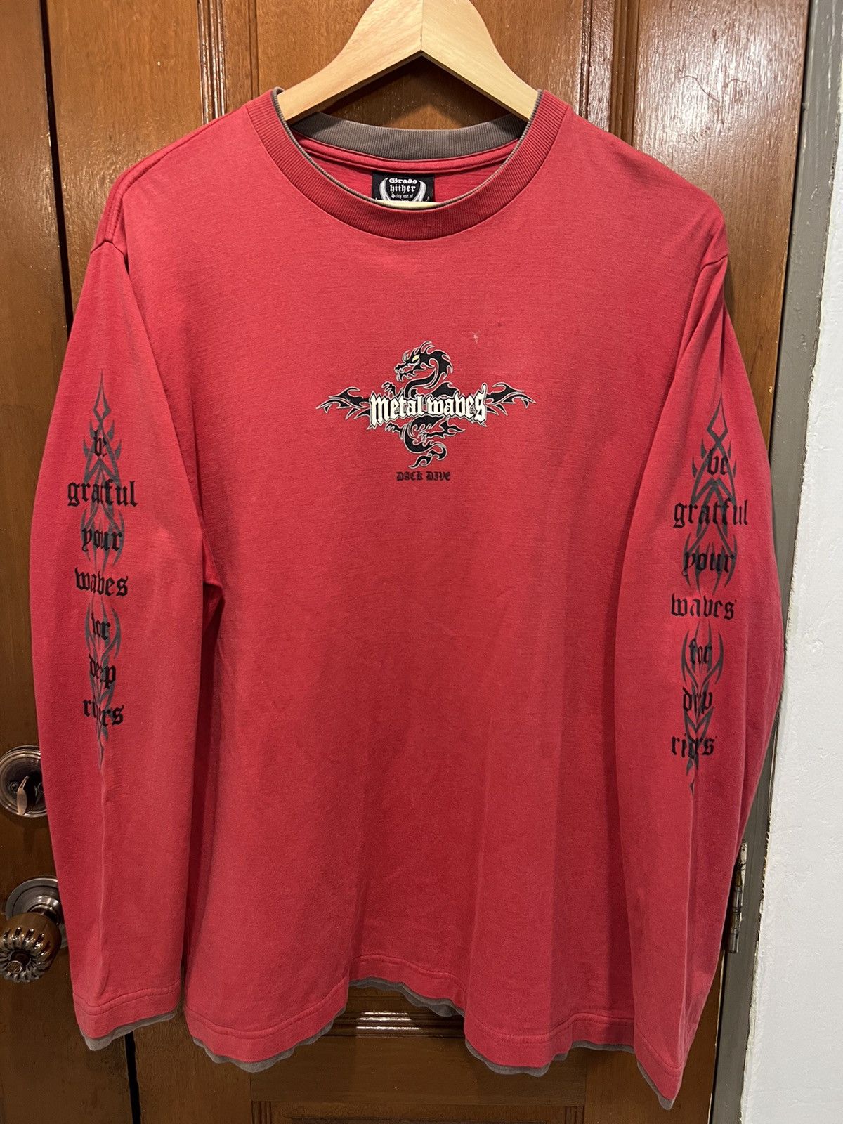 Japanese Brand × Vintage Vintage Dragon Fly Metal Mabes Sweatshirt Size US M / EU 48-50 / 2 - 1 Thumbnail