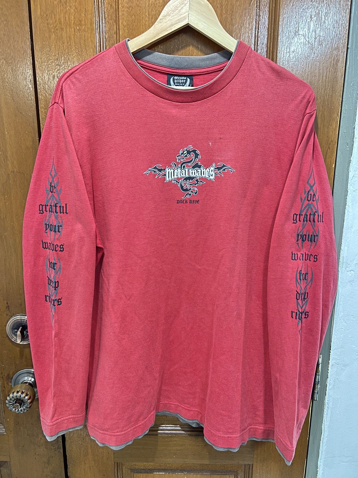 Japanese Brand × Vintage Vintage Dragon Fly Metal Mabes Sweatshirt Size US M / EU 48-50 / 2 - 4 Thumbnail