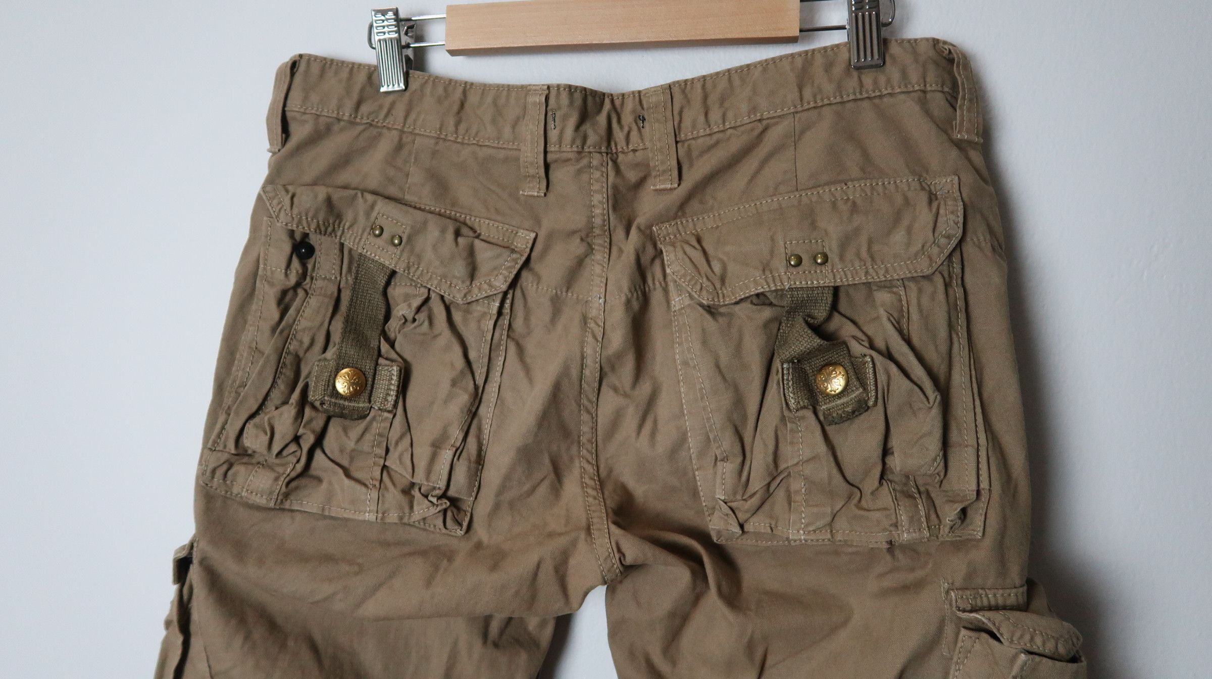 Japanese Brand Surplus Tactical Bondage Cargo Pants Size US 32 / EU 48 - 17 Thumbnail