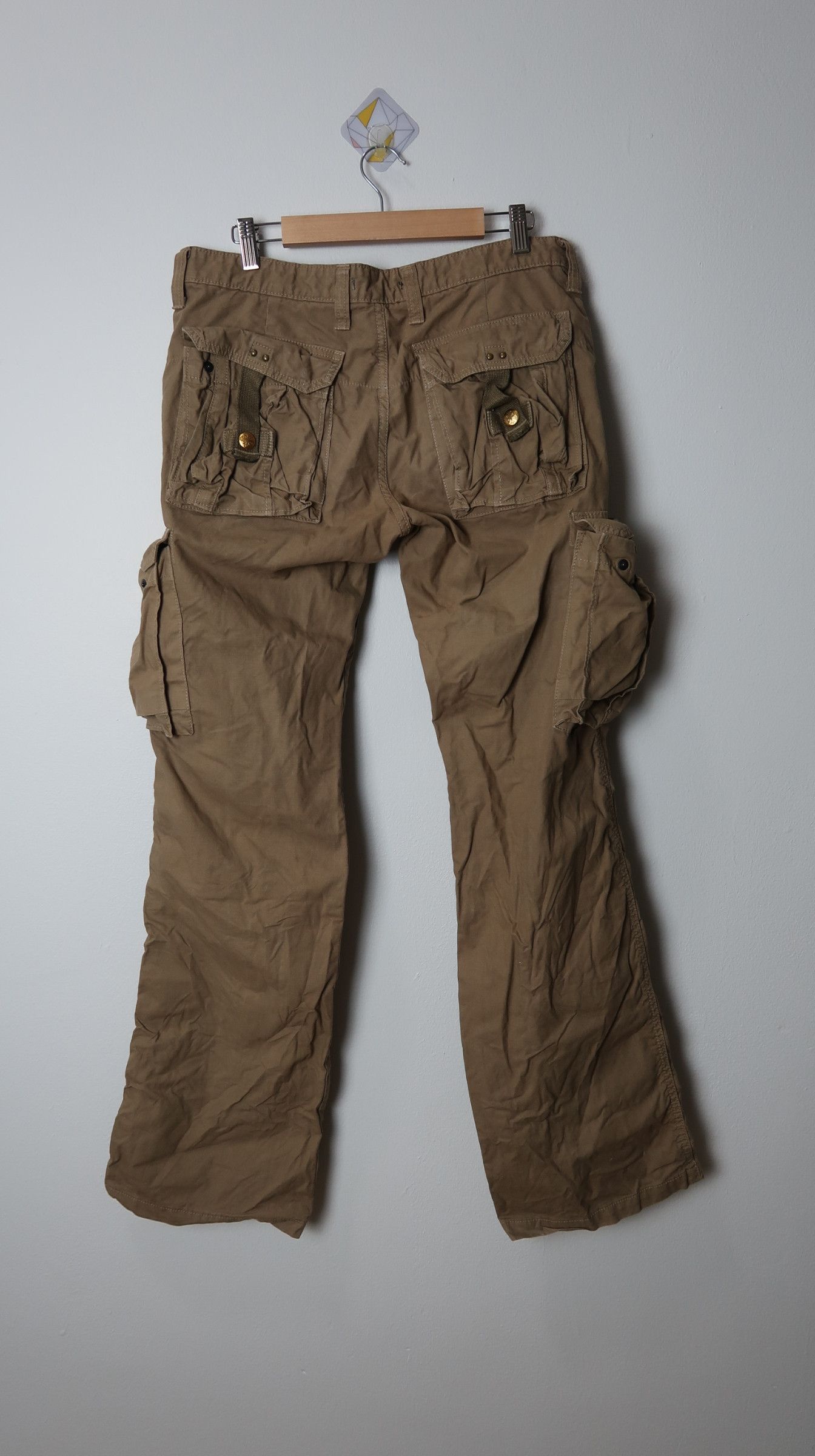 Japanese Brand Surplus Tactical Bondage Cargo Pants Size US 32 / EU 48 - 12 Thumbnail