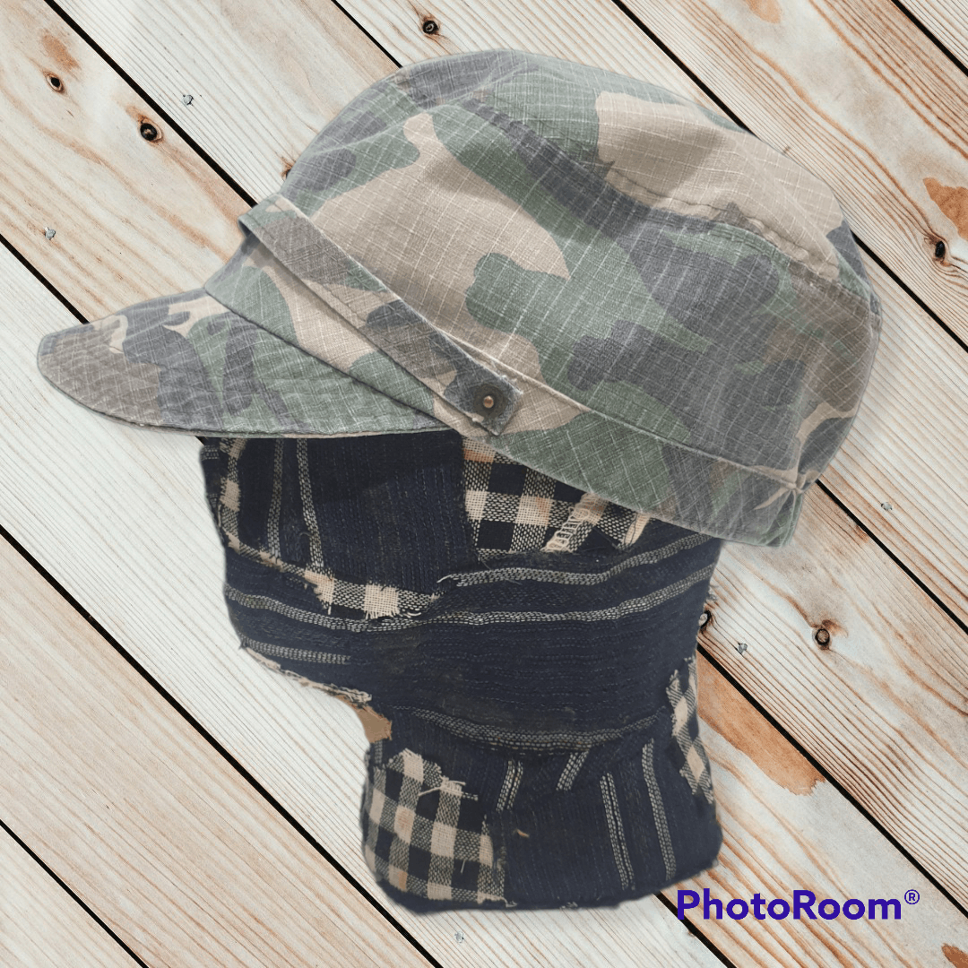 Japanese Brand 💥Unnammed Camoflauge Street Fashion Cap Size 40 - 4 Thumbnail