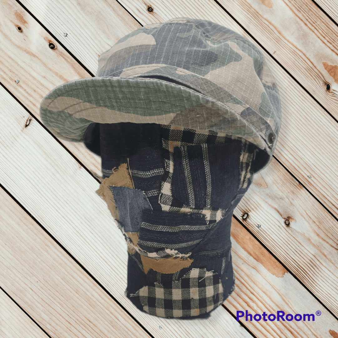 Japanese Brand 💥Unnammed Camoflauge Street Fashion Cap Size 40 - 3 Thumbnail