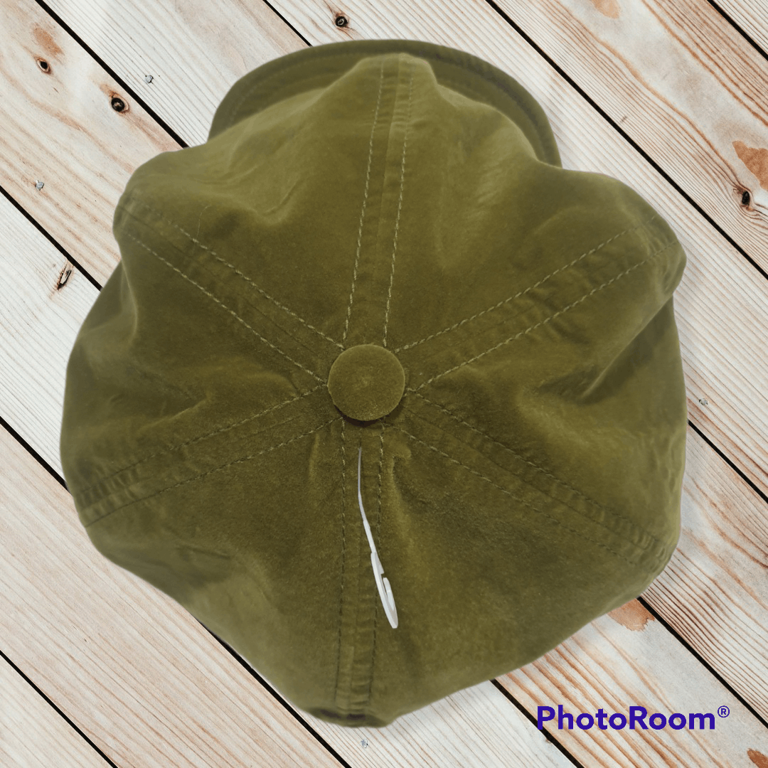 Japanese Brand Unnamed Green Military Japanese Cap Size 42 - 5 Thumbnail
