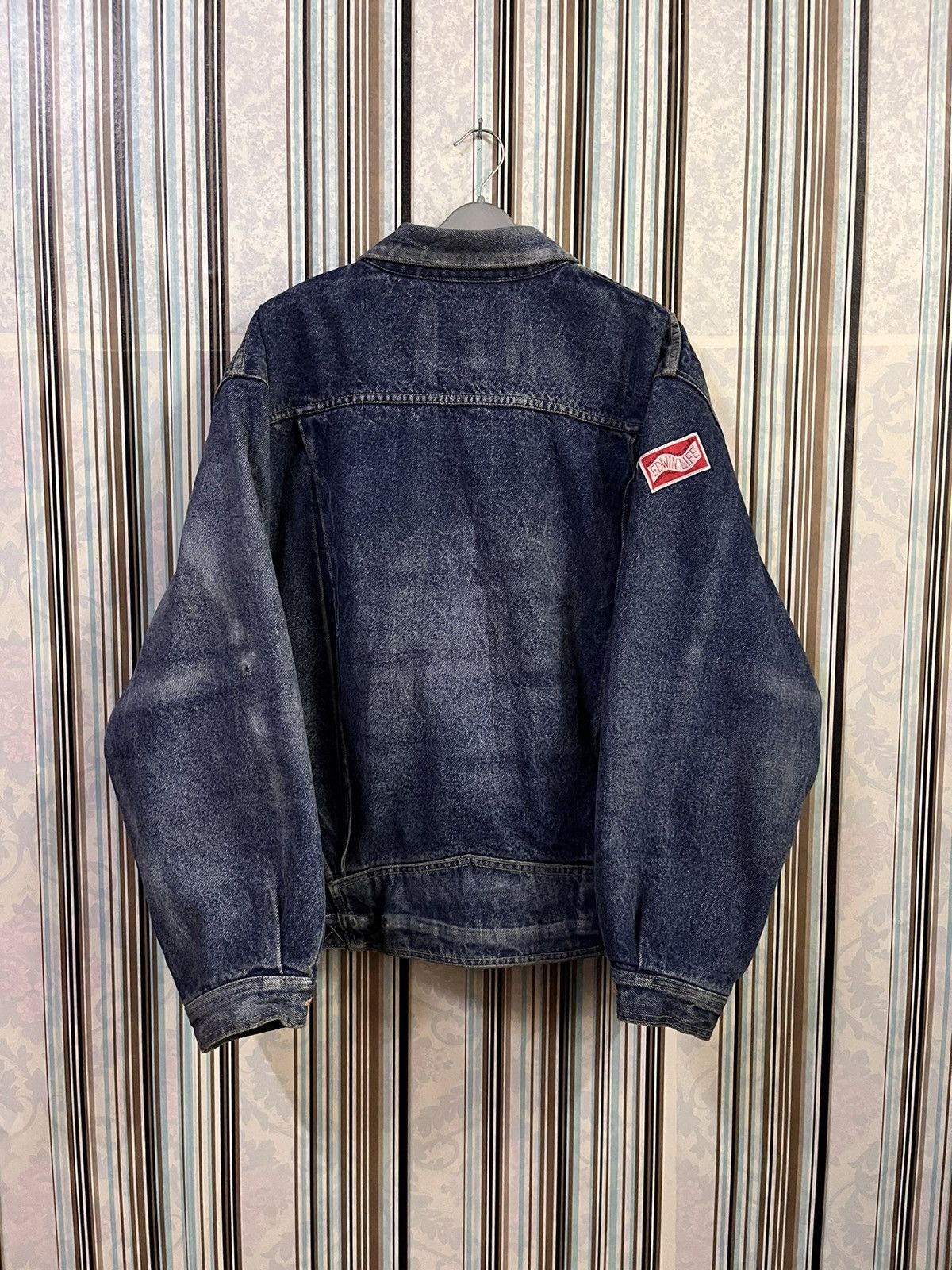 Edwin patches staff blanket trucker # C4 Size US L / EU 52-54 / 3 - 5 Thumbnail
