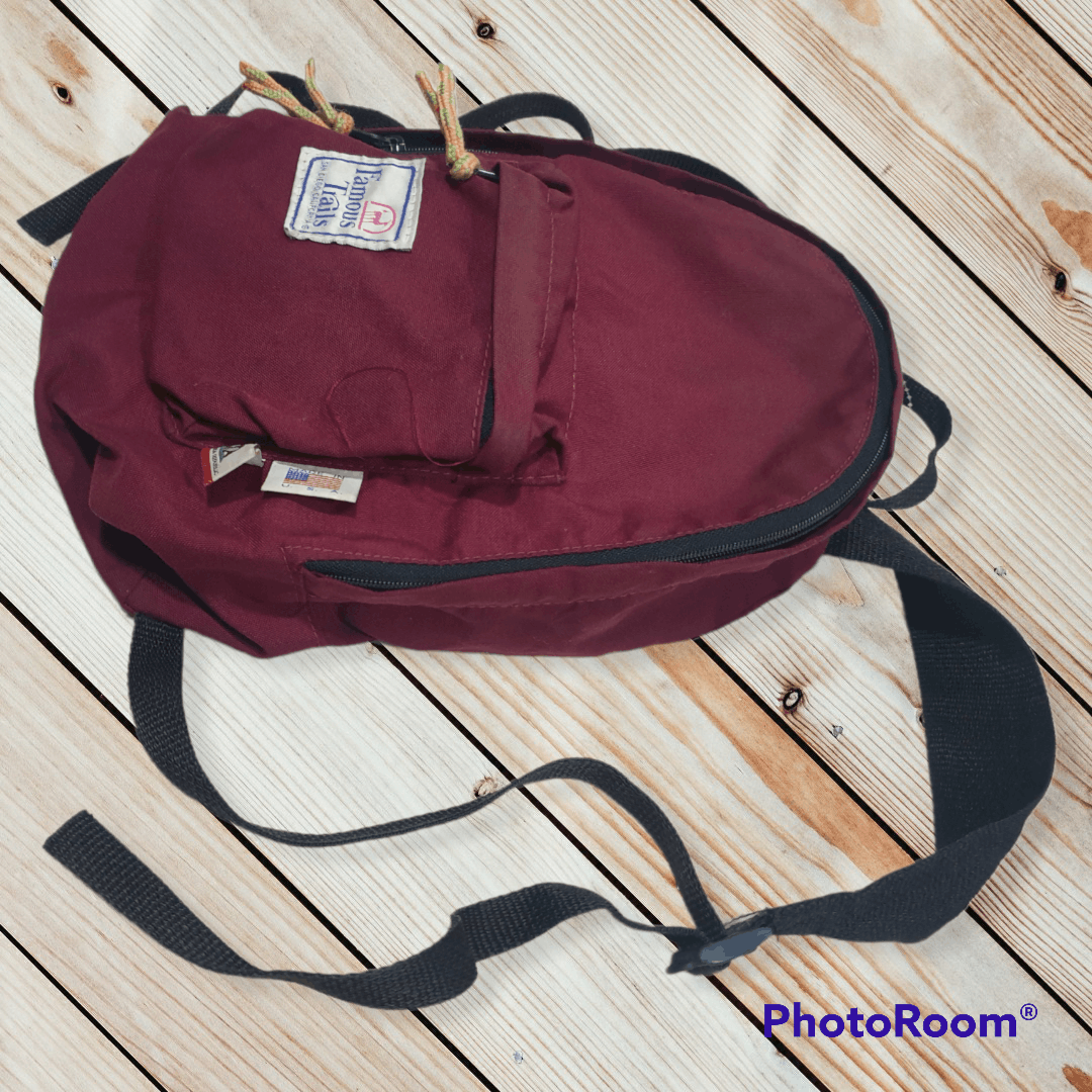 Japanese Brand 💥Republic California Maroon backpack Size ONE SIZE - 3 Thumbnail