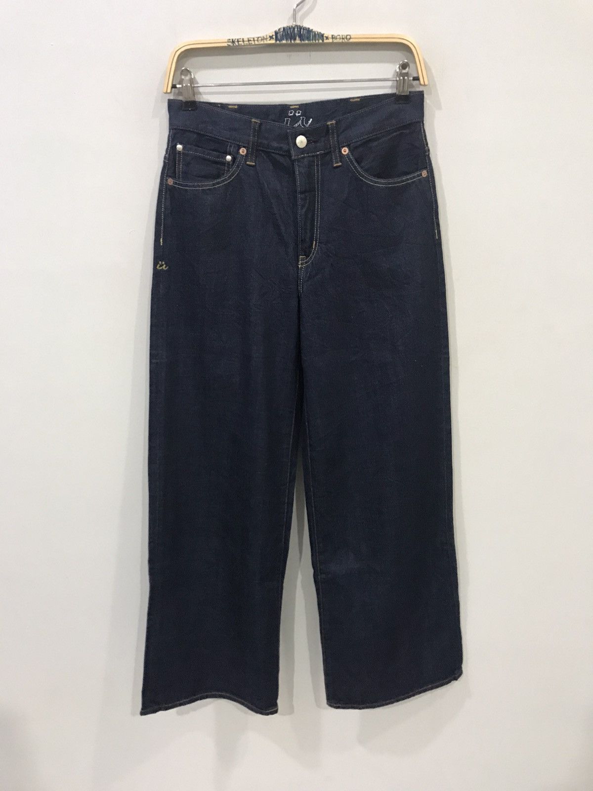 Designer × Japanese Brand 💥WIDE💥Style Caqu Tandem Japan Loose Fit Denim Size US 28 / EU 44 - 1 Thumbnail