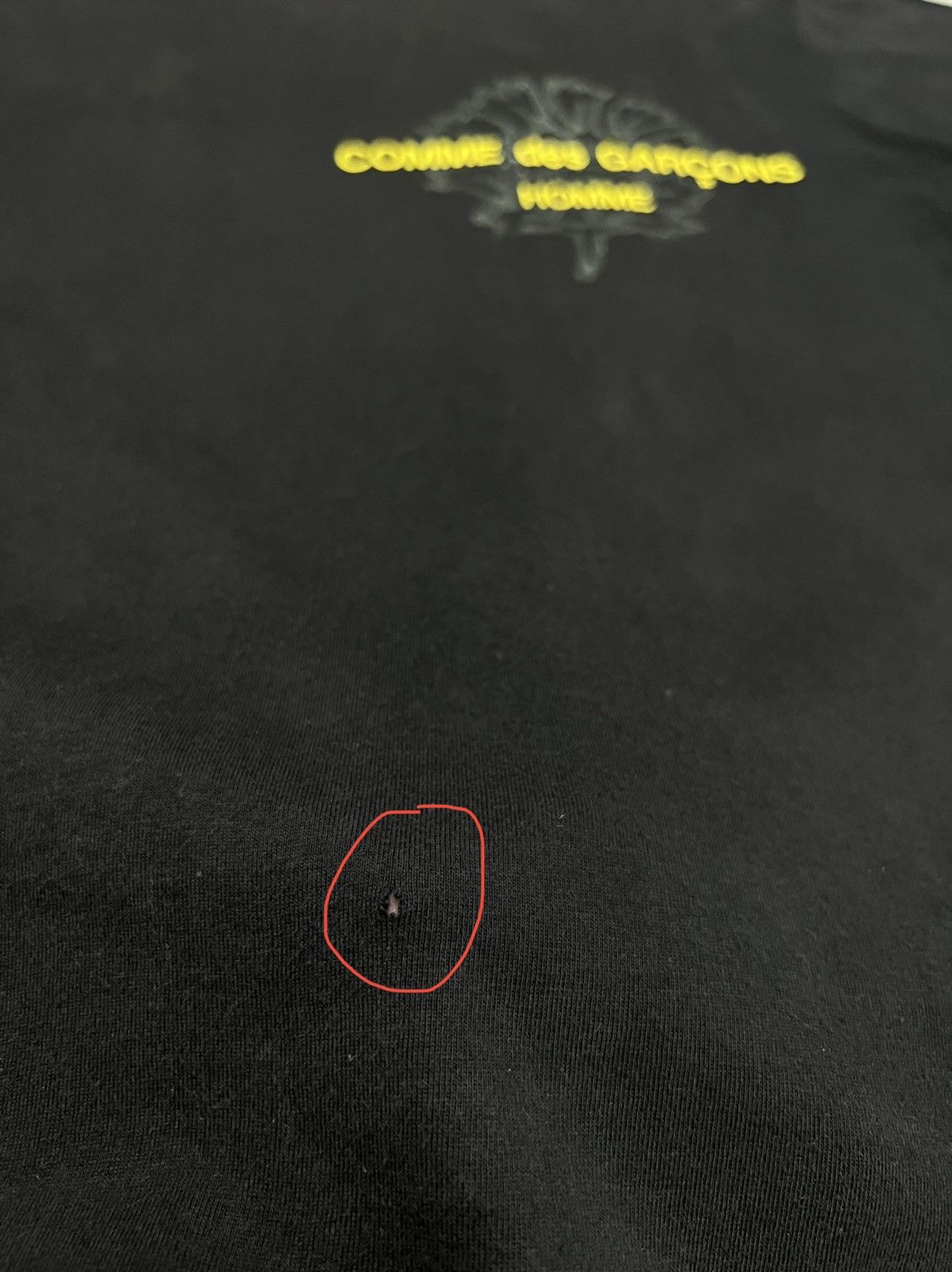 Comme des Garcons Comme des Garcons Homme - 2001 Rare Floral Logo T-Shirt Size US M / EU 48-50 / 2 - 5 Thumbnail