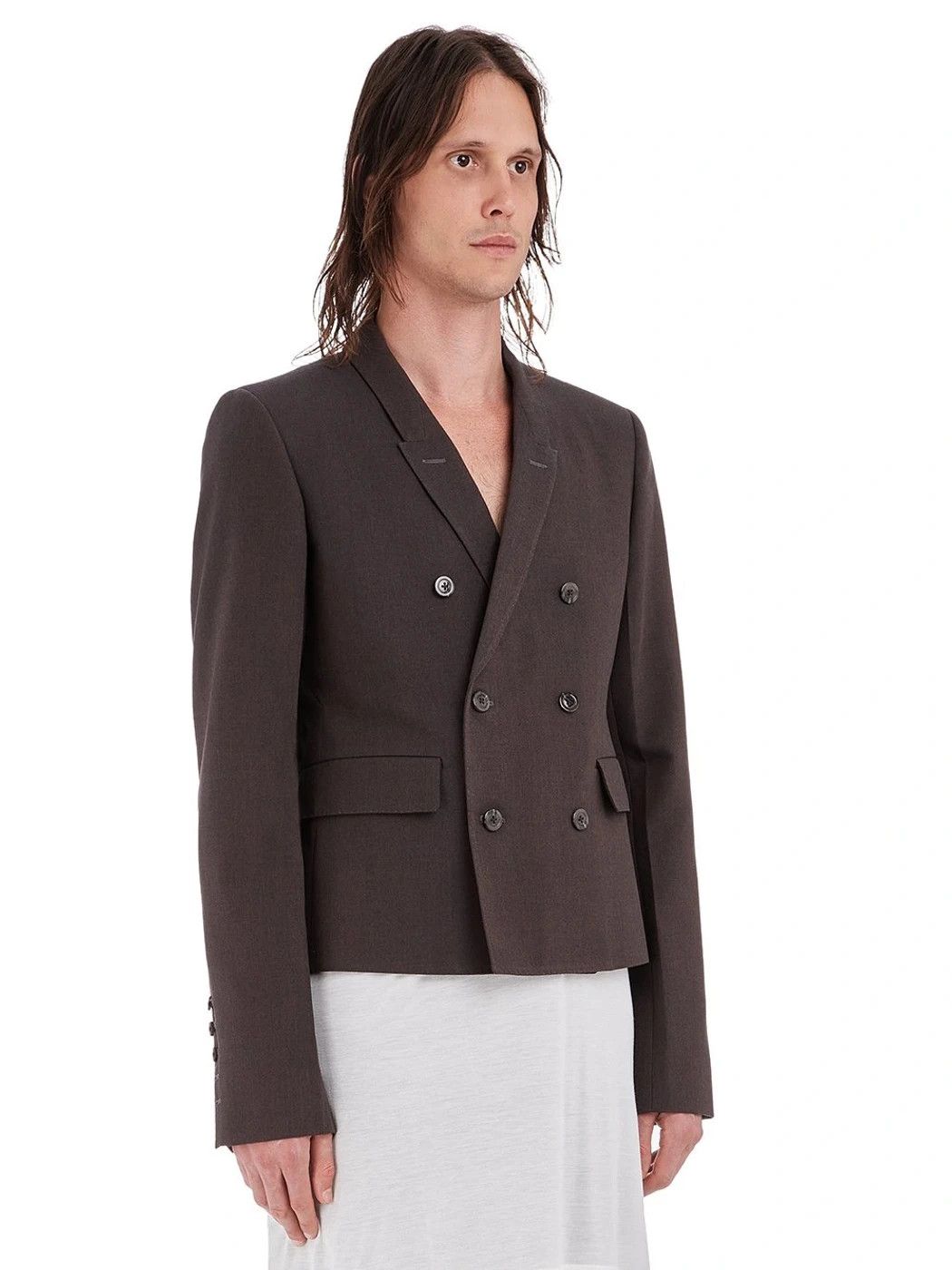 Rick Owens New $2.6k FW20 cropped JMF | Grailed