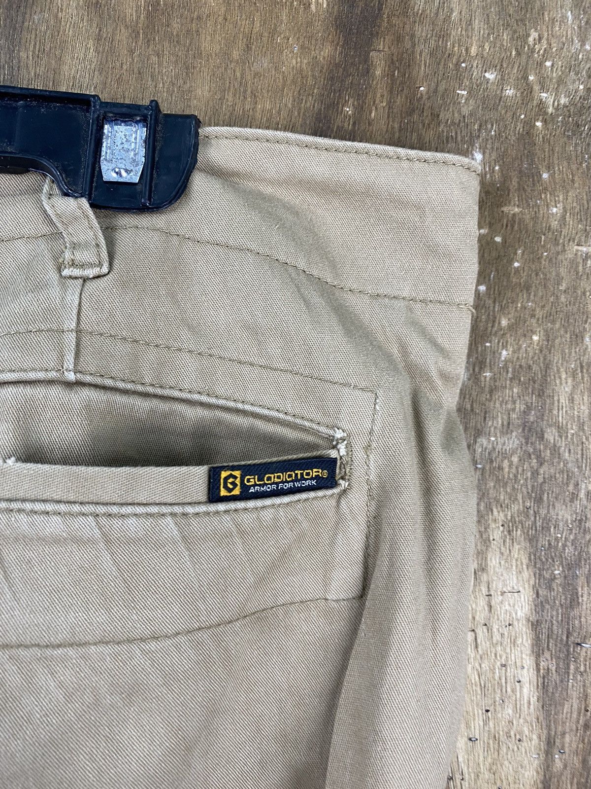 Japanese Brand D Gladiator Multiple Pockets utility cargo pants #2419 Size US 37 - 16 Thumbnail